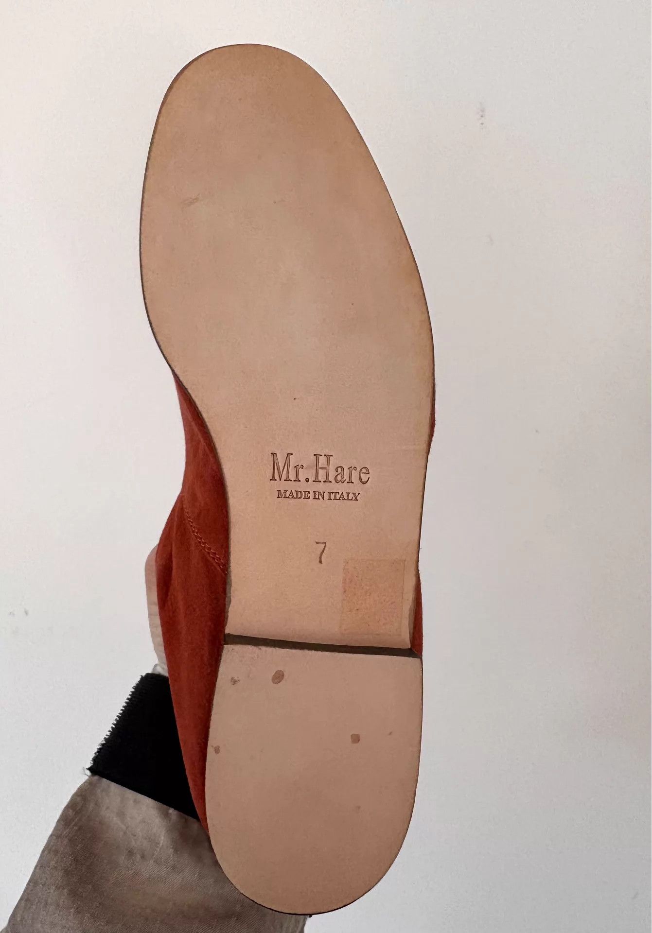 Mr. Junko Mr.Hare Men's Suede Pointed Toe Loafer 7 US Unworn Size US 7 / EU 40 - 5 Thumbnail