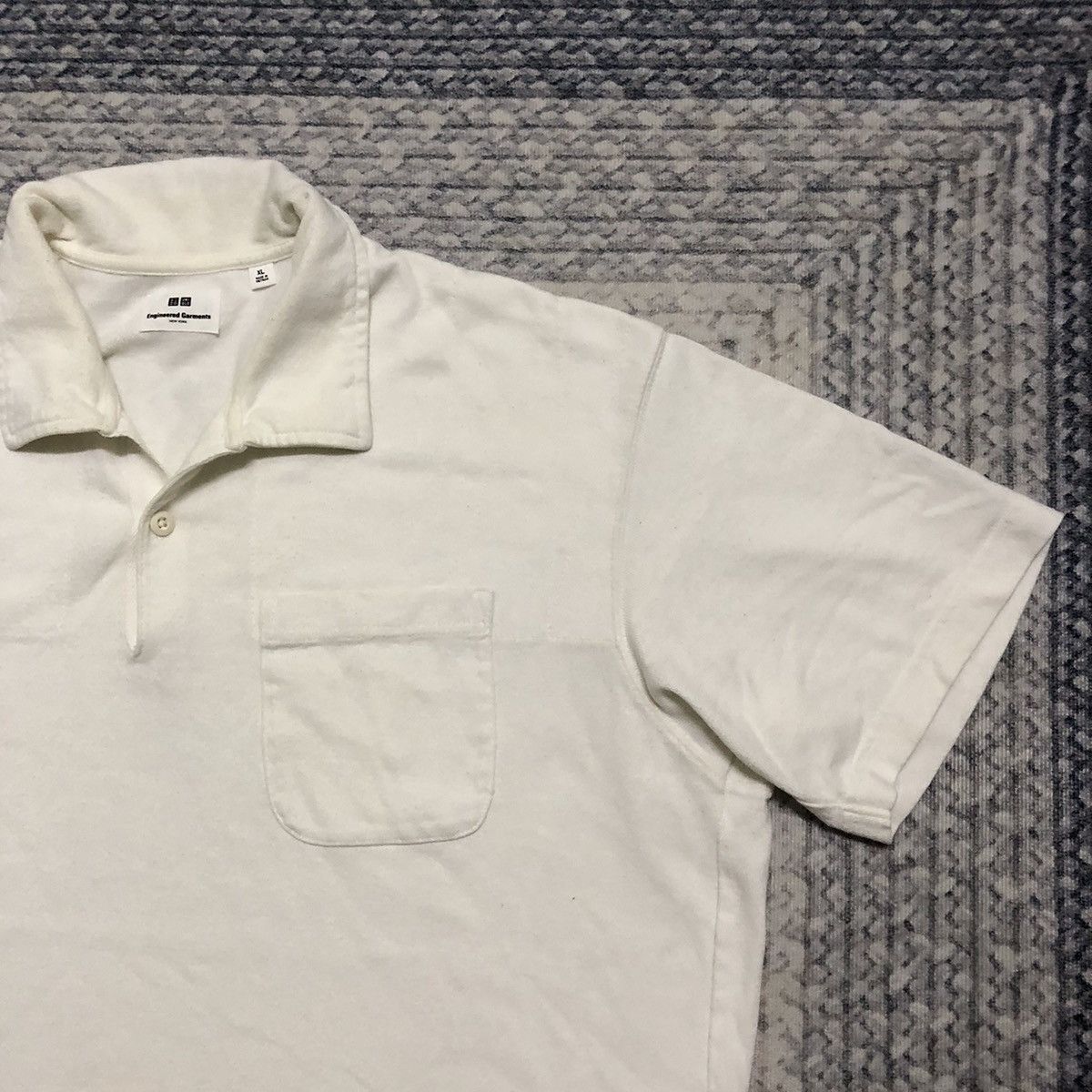 Engineered Garments × Japanese Brand × Uniqlo Rare Uniqlo X Engineered Garments Polos Size US XL / EU 56 / 4 - 3 Thumbnail