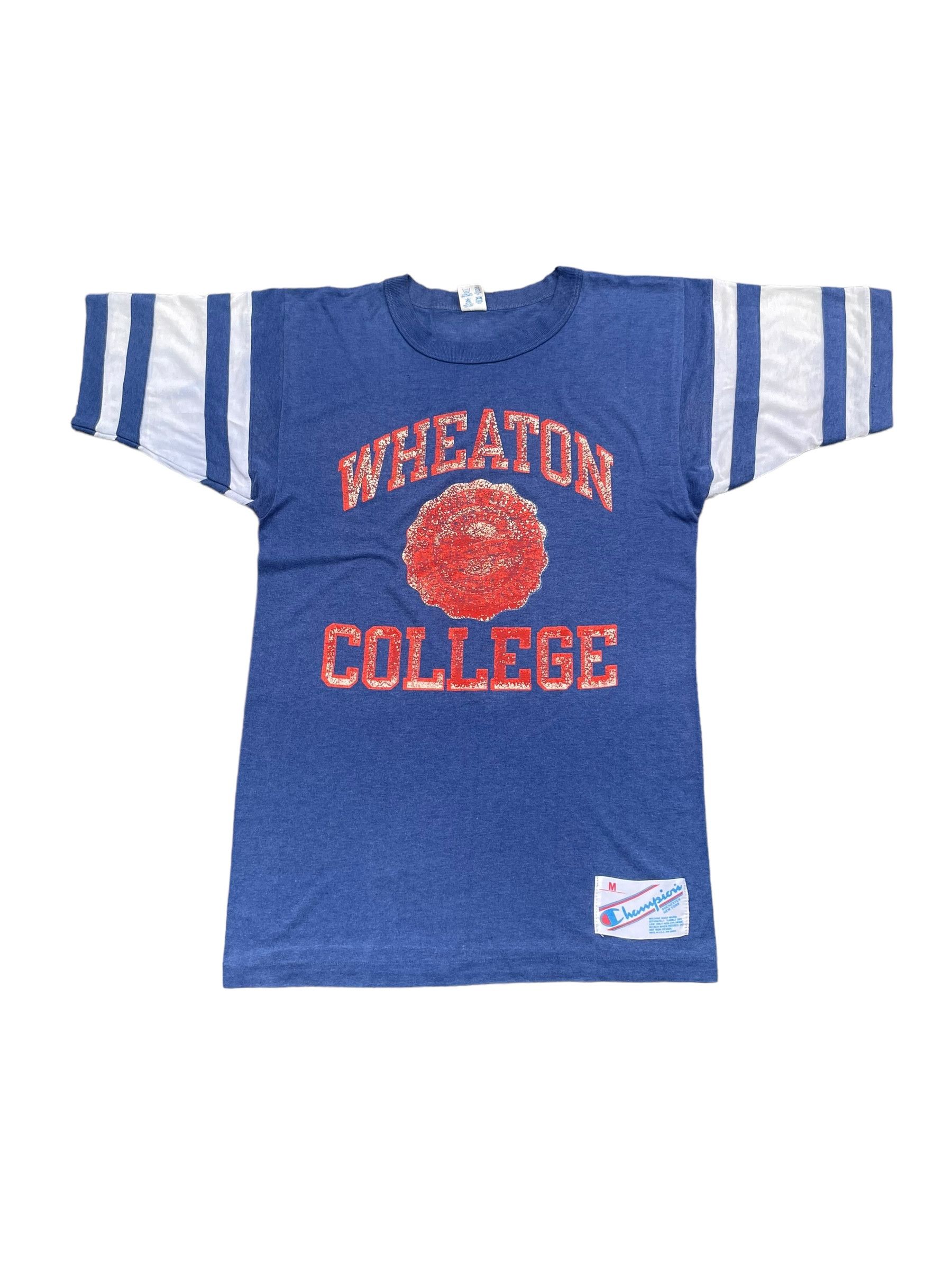 Champion Vintage Champion Wheaton College Raglan Size US S / EU 44-46 / 1 - 1 Thumbnail