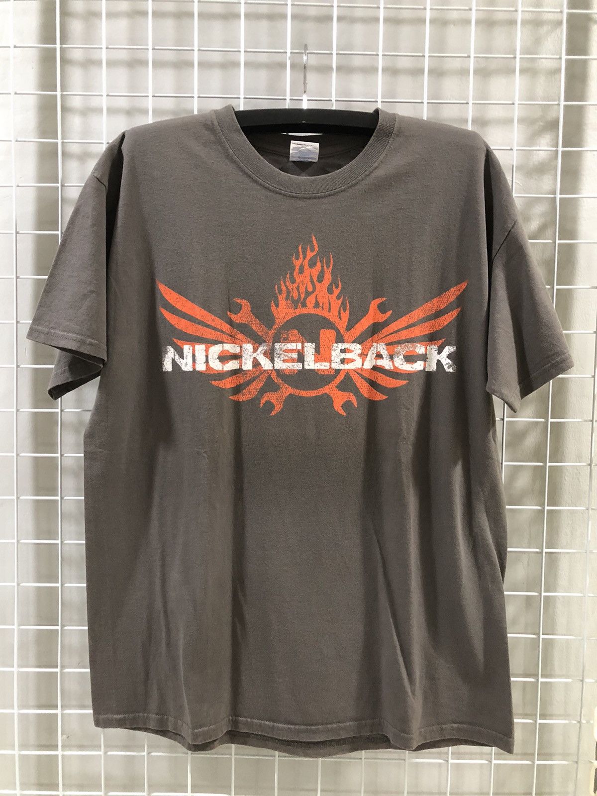 Band Tees × Gildan NICKELBACK BUTT ROCK HERE AND NOW 2012 TOUR TEE Size US L / EU 52-54 / 3 - 1 Thumbnail