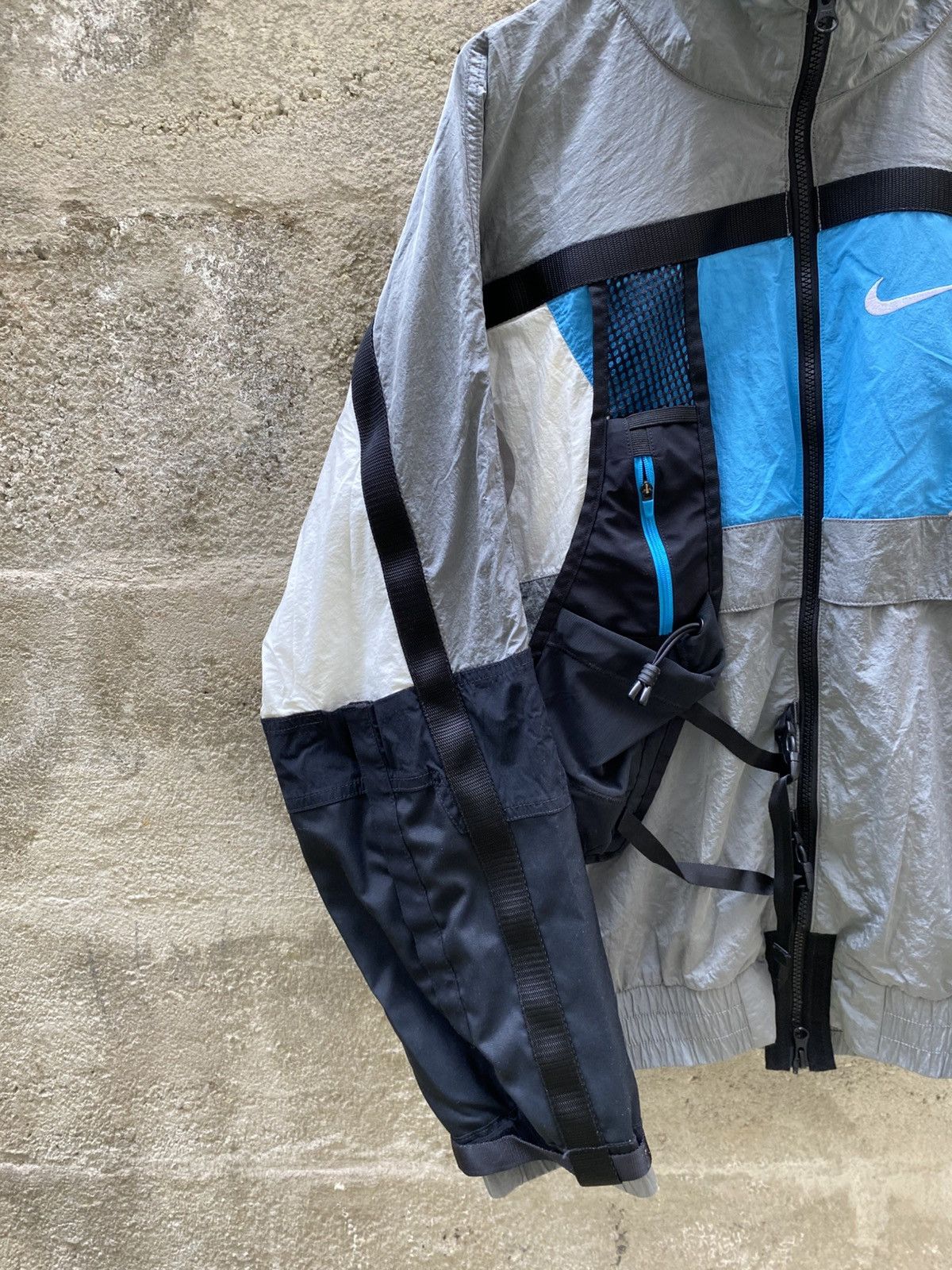 Nike Nike Nrg ISPA Full Zip grey Jacket Technical Zip Up Jacket Size US L / EU 52-54 / 3 - 2 Thumbnail