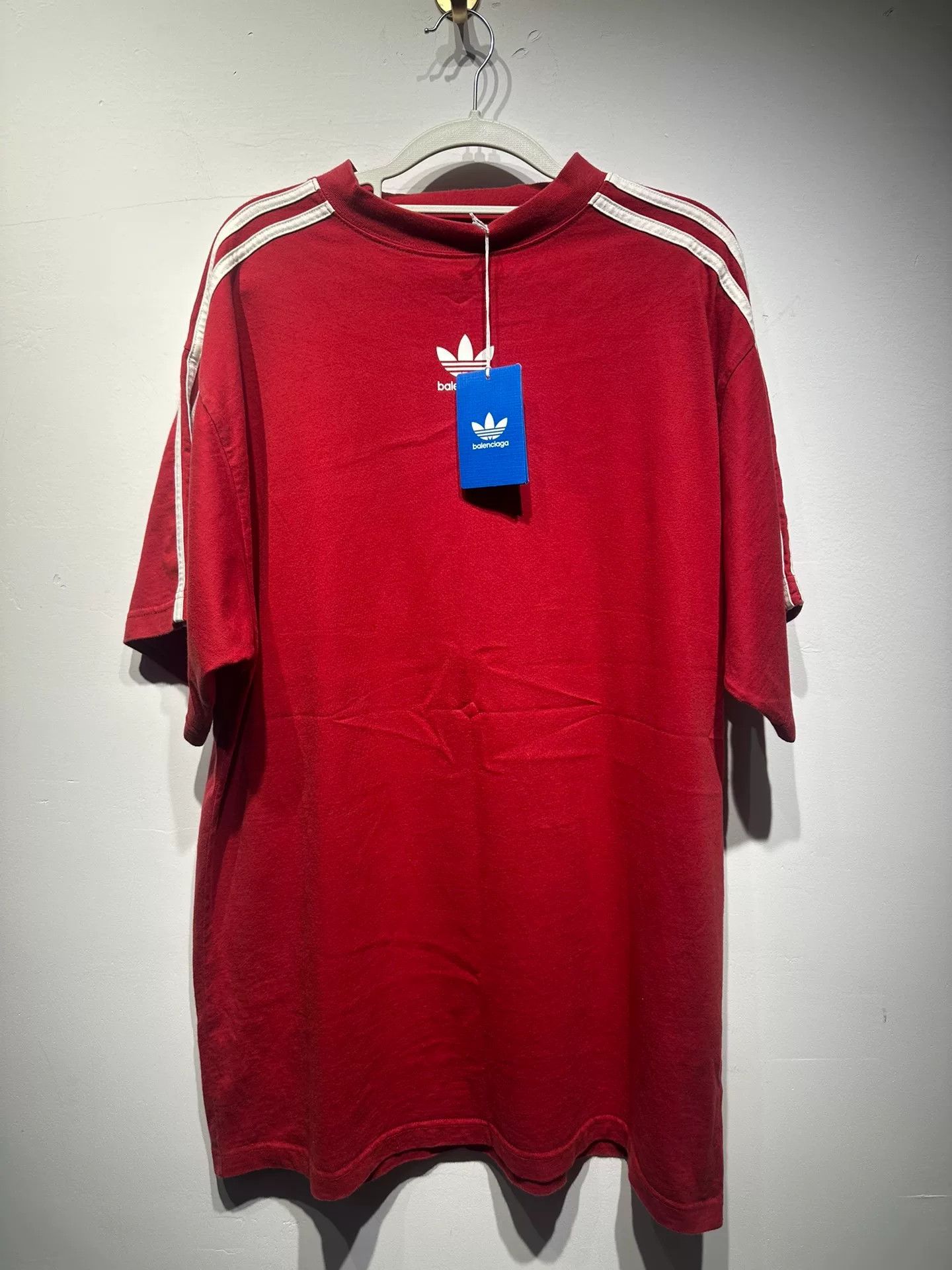 Balenciaga Balenciaga Red T-Shirt 1 Men Size US XS / EU 42 / 0 - 1 Thumbnail