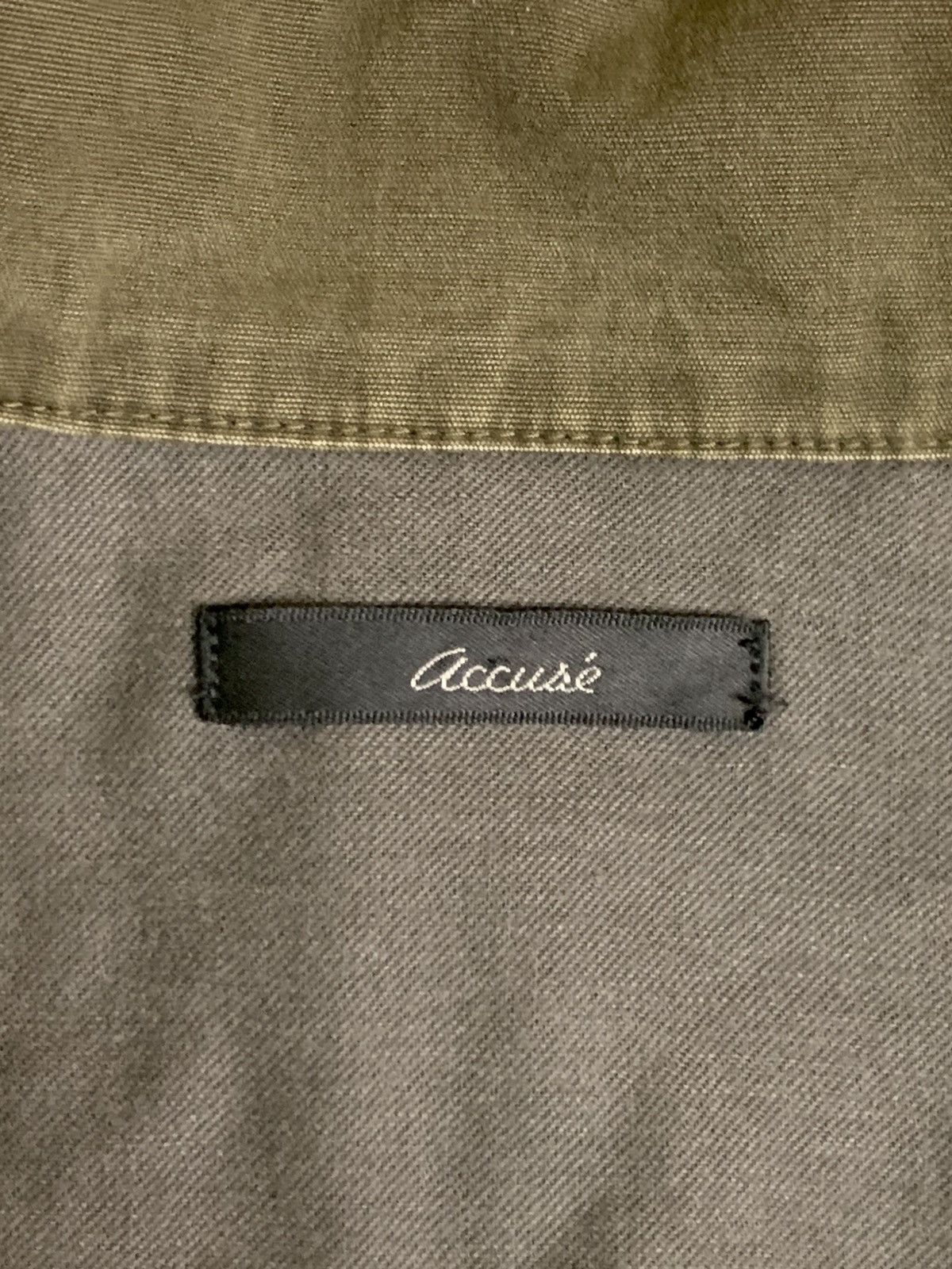 Japanese Brand Rare Design Accuse Army Style Parkas Size S / US 4 / IT 40 - 4 Thumbnail