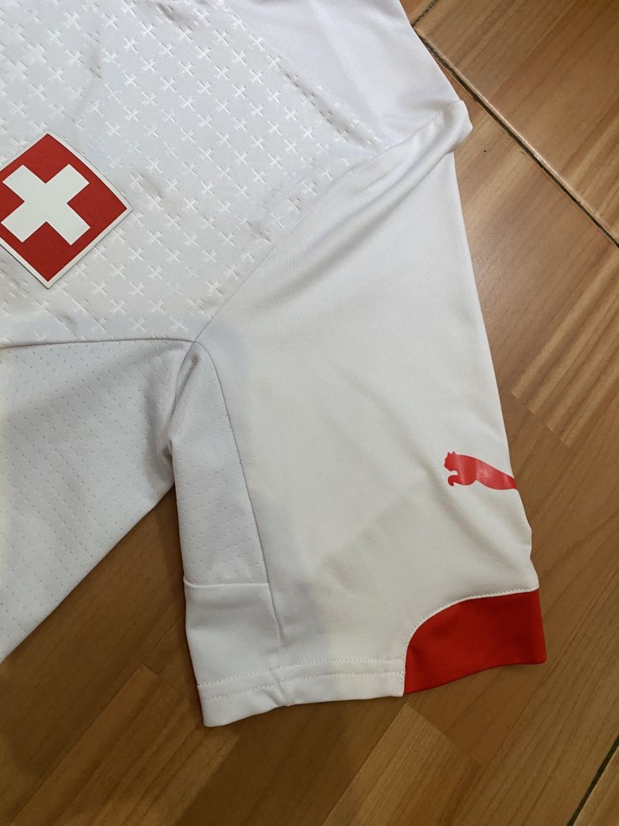 Puma Puma Switzerland 2014 World Cup Football Away Jersey #19 Size M / US 6-8 / IT 42-44 - 6 Thumbnail