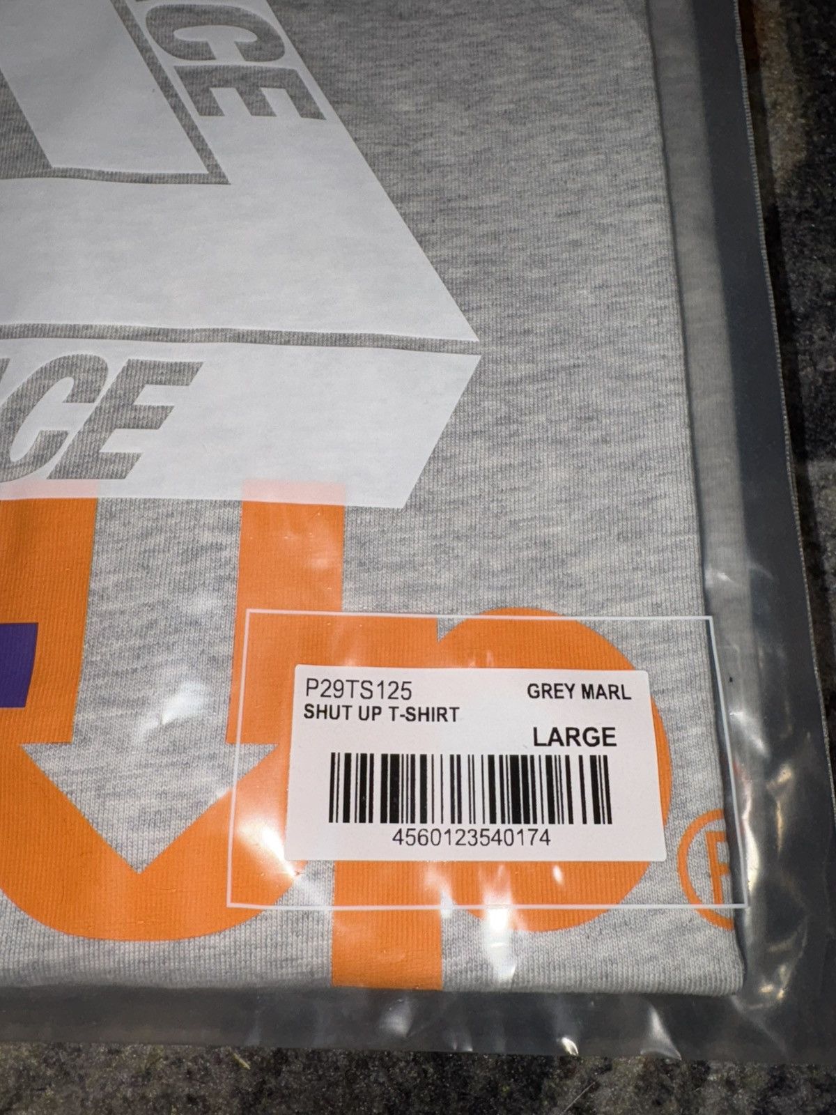 Palace Palace Shut Up FedEx T-Shirt Grey Size US L / EU 52-54 / 3 - 3 Thumbnail