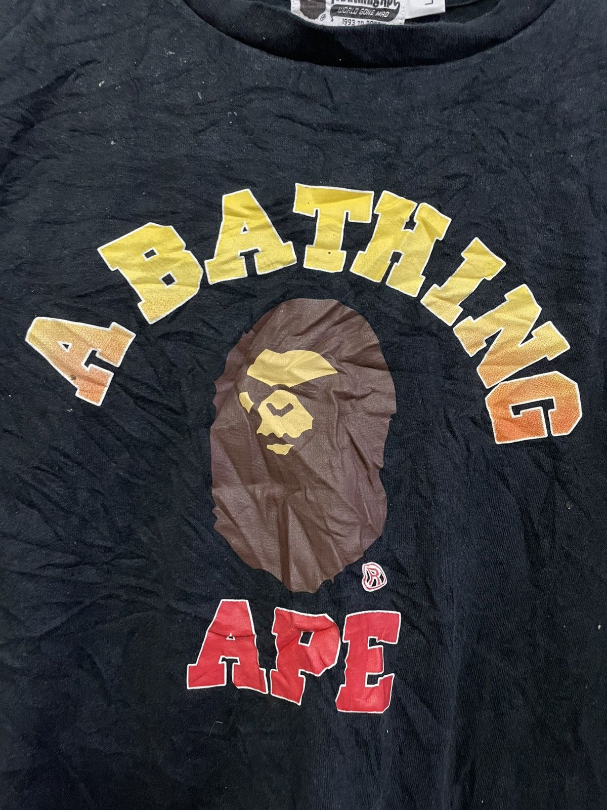 Bape A Bathing Ape Black Shirt Size US L / EU 52-54 / 3 - 5 Thumbnail