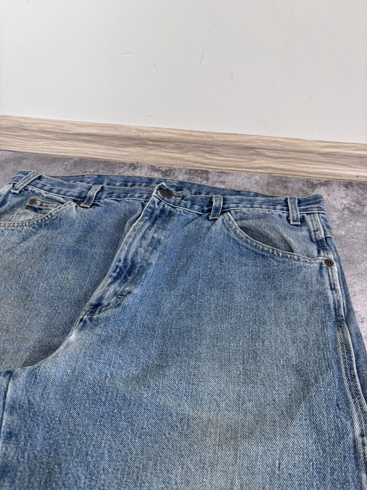 Dickies Vintage Dickies Faded Blue Carpenter Denim Jeans 1993SNB Size US 36 / EU 52 - 20 Thumbnail