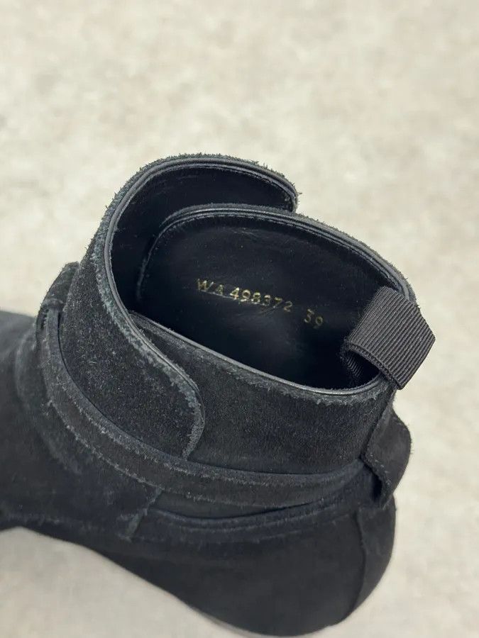 Saint Laurent Paris Saint Laurent Jodhpur Black Suede Leather Ankle Boots Size US 6.5 / EU 39-40 - 5 Thumbnail