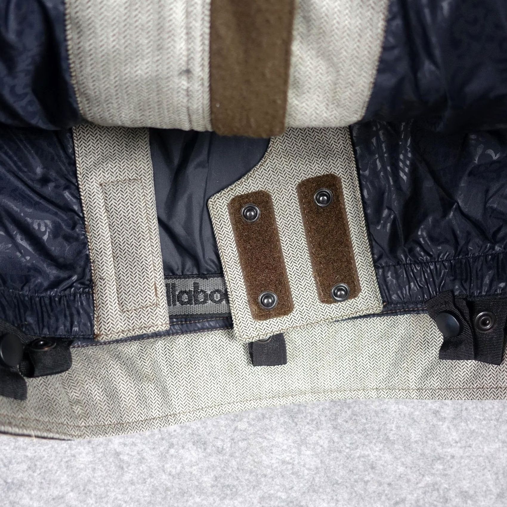 Billabong Billabong Pilot Jacket Womens XS Gray Herringbone Ski Jacket Waterproof Insulated Mid-Length Hooded Breatha Ble Size XS / US 0-2 / IT 36-38 - 6 Thumbnail