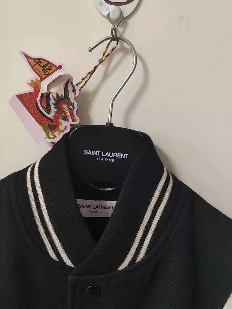 Saint Laurent Paris Saint Laurent Paris Teddy jacket Size US M / EU 48-50 / 2 - 2 Thumbnail