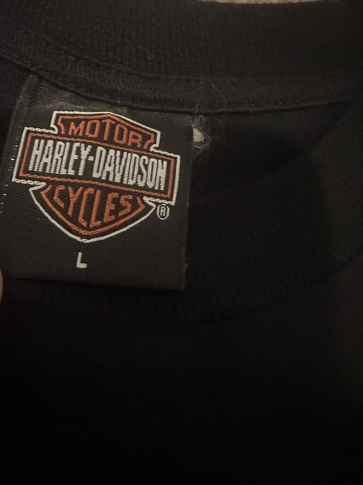 Harley Davidson × Vintage Y2K Flaming skull /Gettysburg Harley Davidson tee Size US L / EU 52-54 / 3 - 6 Thumbnail