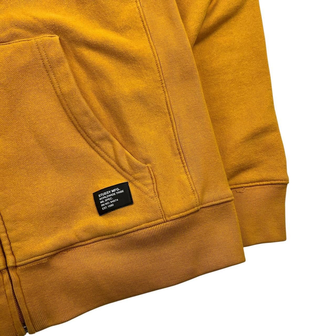 Stussy Vintage Stussy ARMY Zip Up Hoodie - Medium Size US M / EU 48-50 / 2 - 2 Thumbnail