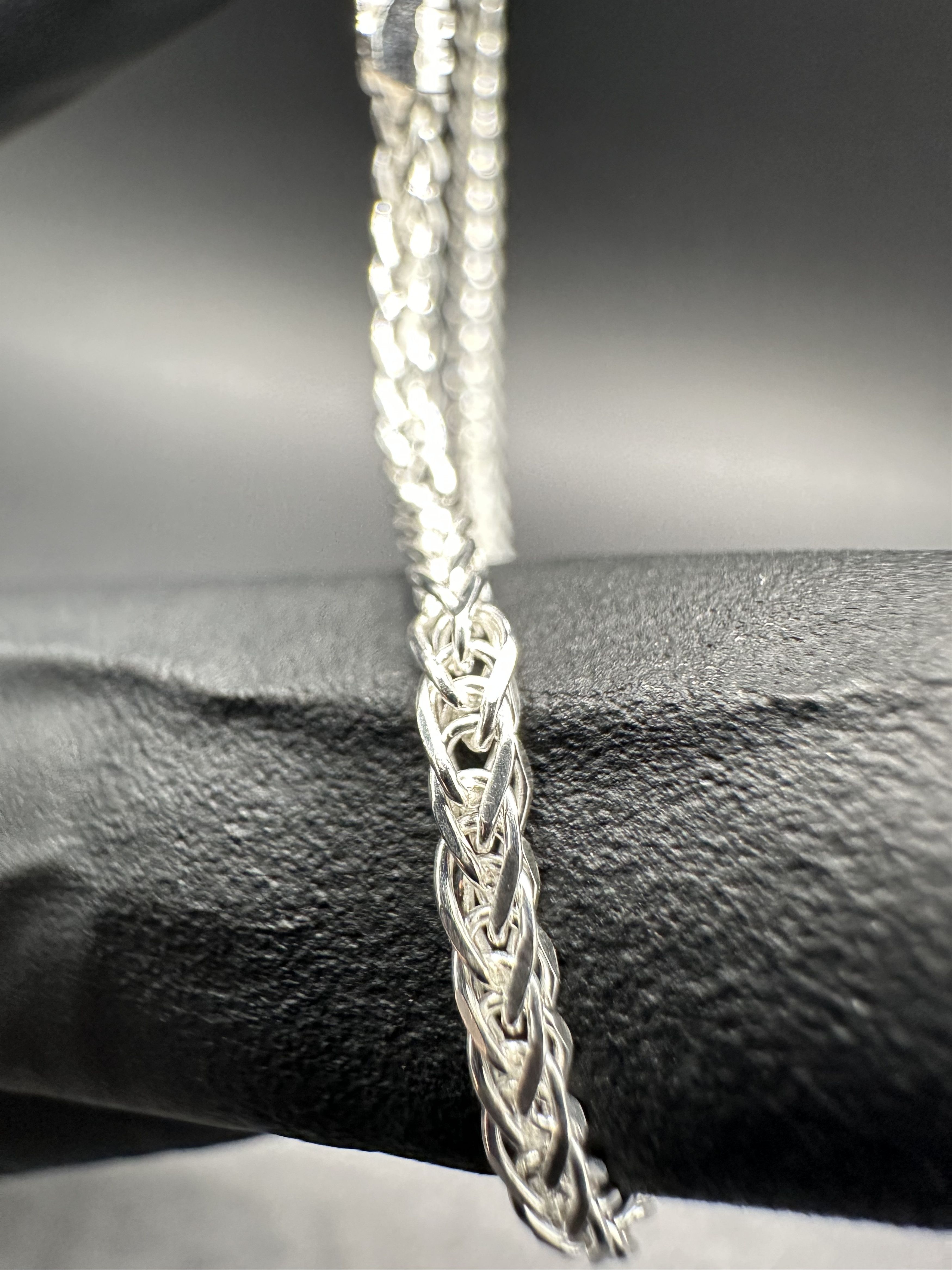 Jewelry STERLING SILVER 925 FRANCO BRACELET Size ONE SIZE - 2 Thumbnail