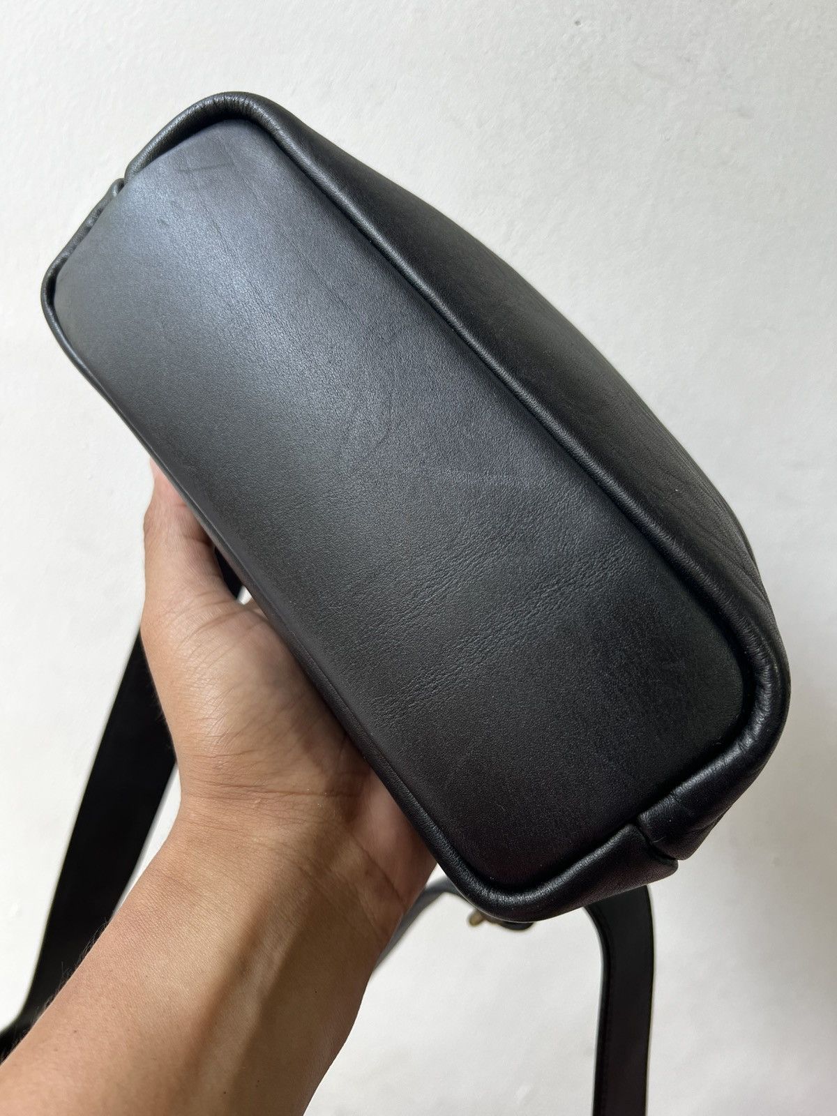 Leather Osoi Mini Brot Black Leather Crossbody Bag Size ONE SIZE - 4 Thumbnail