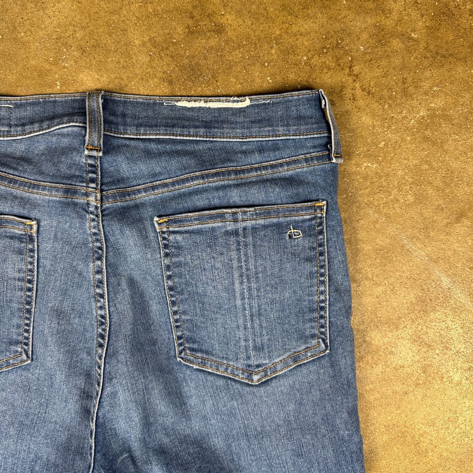 Rag & Bone Rag & Bone High Rise Skinny Jeans Women’s Size 30 Blue USA Size 30" / US 8 / IT 44 - 5 Thumbnail