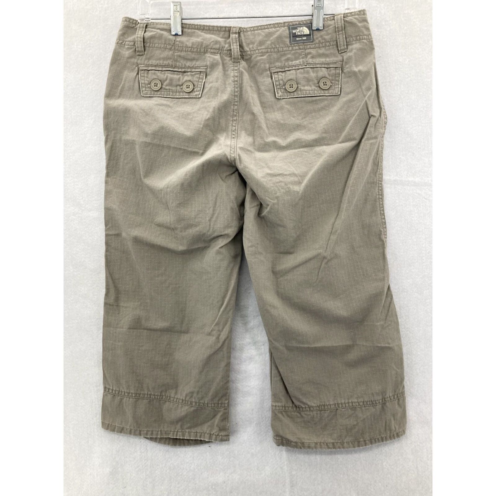 The North Face The North Face Cropped Pants Women's Size 8 Gray Ripstop Regular Fit 90s Outdoor Pockets Mens? Size 30" / US 8 / IT 44 - 2 Thumbnail