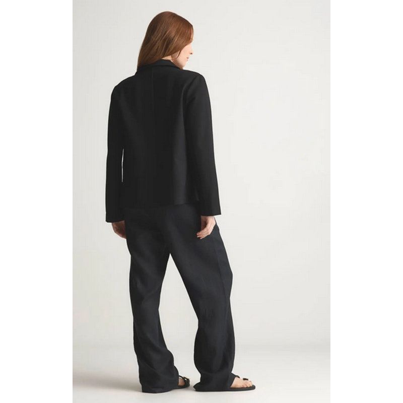 Quince Quince Ultra-Stretch Ponte Open Blazer XL NWOT Size XL / US 12-14 / IT 48-50 - 4 Thumbnail