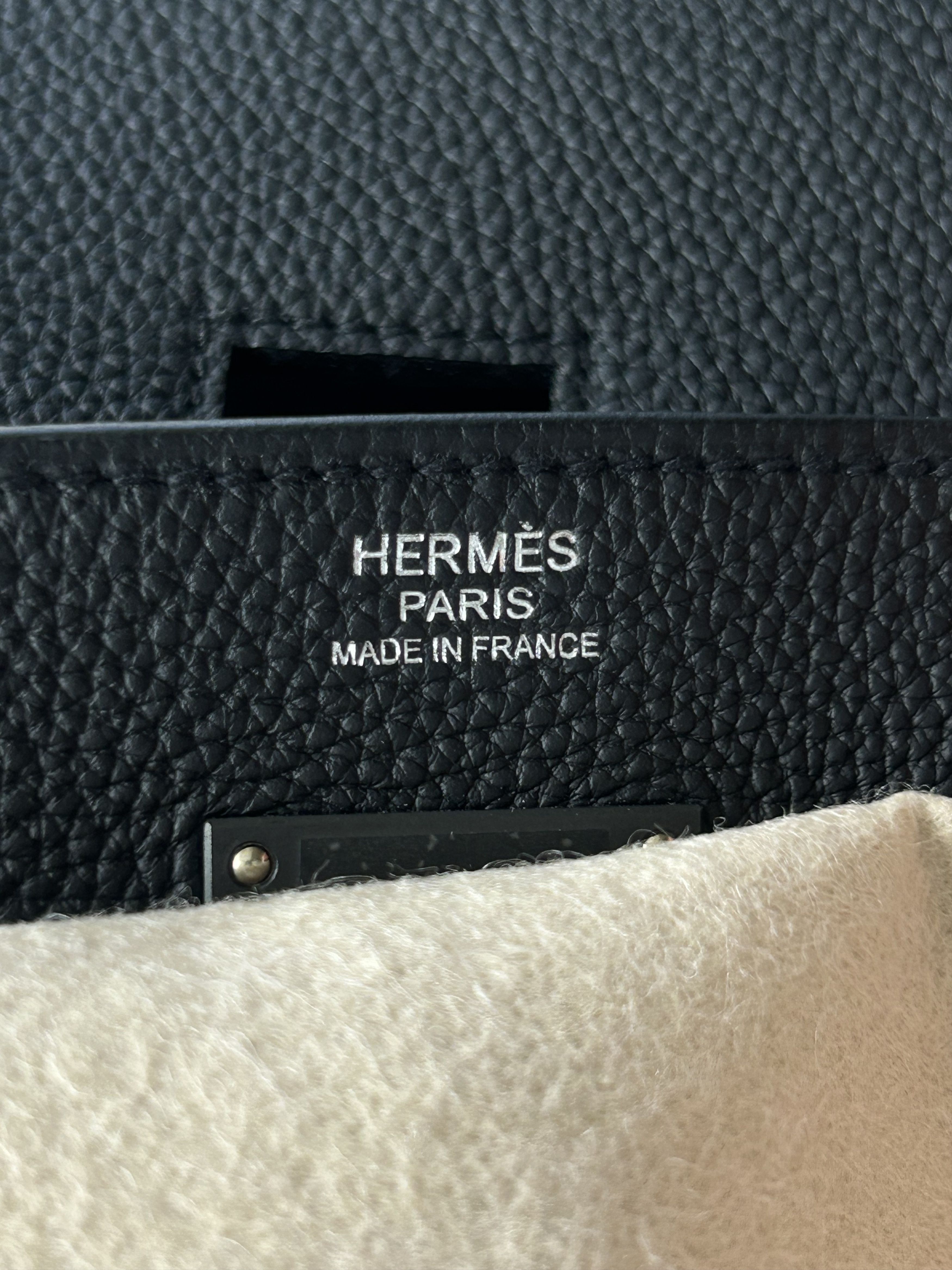Hermes Hermes So Black Togo HAC A Dos GM Backpack Size ONE SIZE - 7 Thumbnail