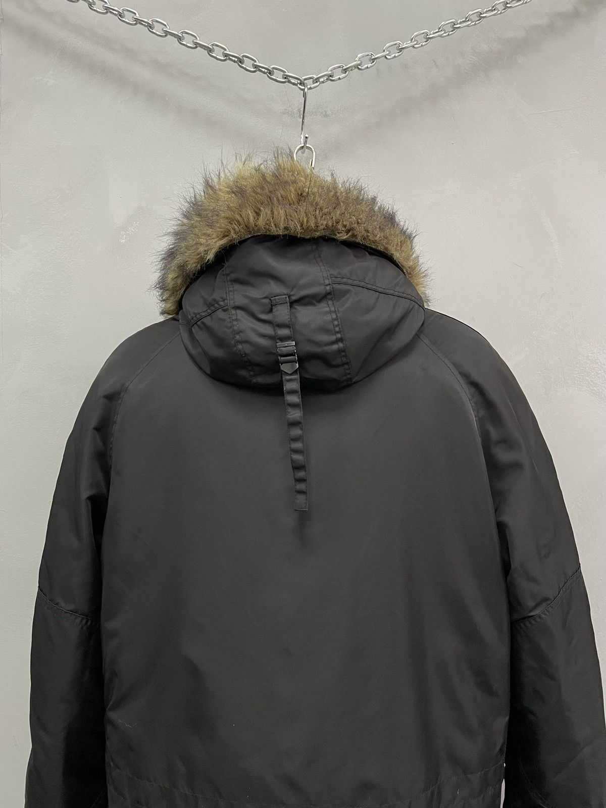 Alpha Industries If six was nine style Black Parka Fur Hood Military jacket Size US S / EU 44-46 / 1 - 8 Thumbnail