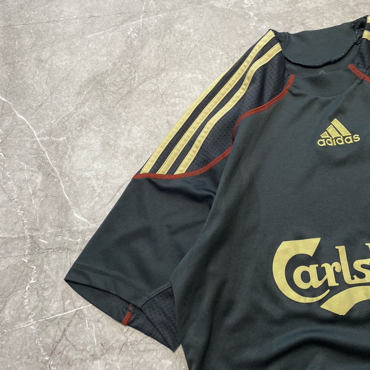 Adidas × Vintage VINTAGE ADIDAS TEE SOCCER JERSEY CARLSBERG 00s Size US S / EU 44-46 / 1 - 2 Thumbnail