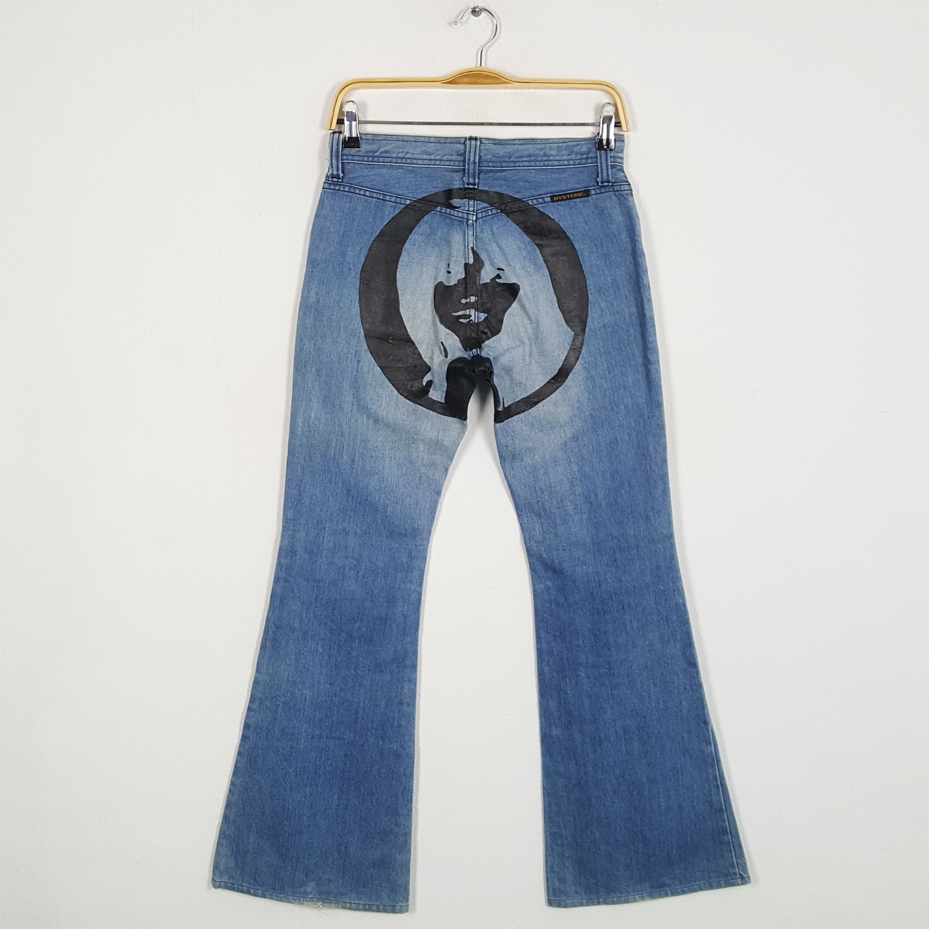Hysteric Glamour × Japanese Brand × Vintage Vintage HYSTERIC GLAMOUR Japanese Fashion Brand Bootcut Jean Size 27" / US 4 / IT 40 - 1 Thumbnail