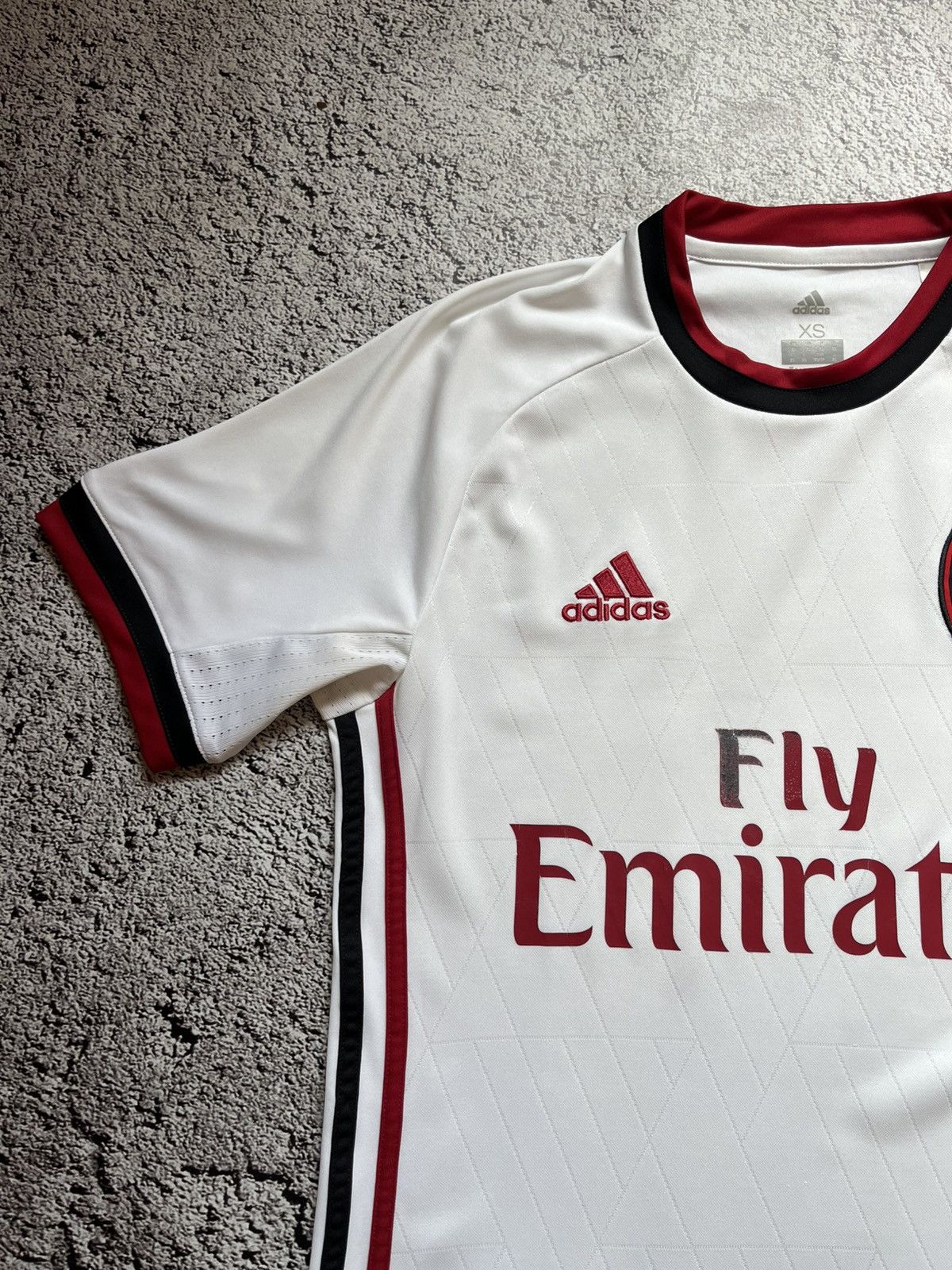 Adidas Adidas AC Milan Away Jersey 2017 ClimaCool Size US XS / EU 42 / 0 - 2 Thumbnail