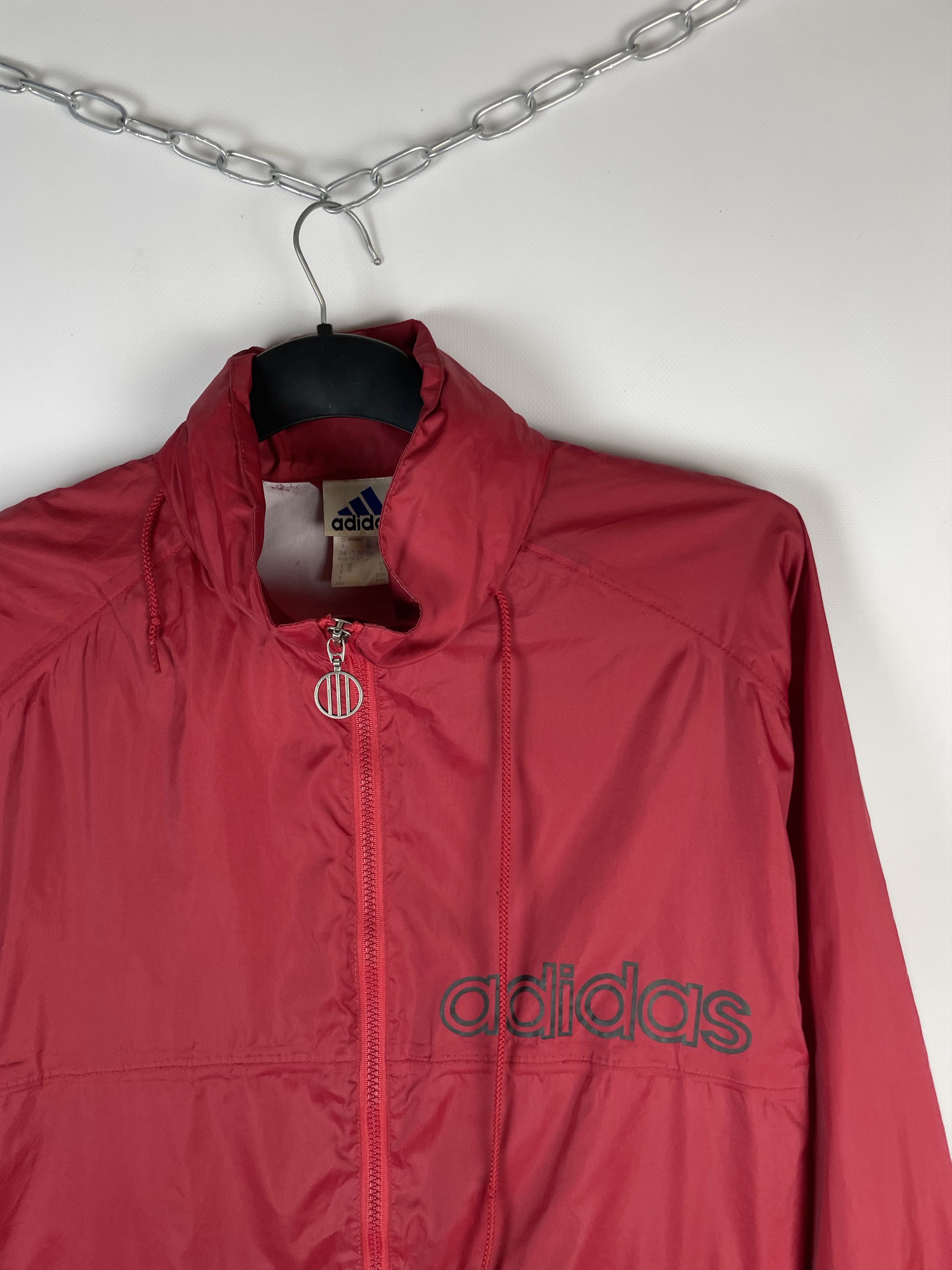 Adidas Adidas vintage track jacket raincoats 90s Size US M / EU 48-50 / 2 - 3 Thumbnail