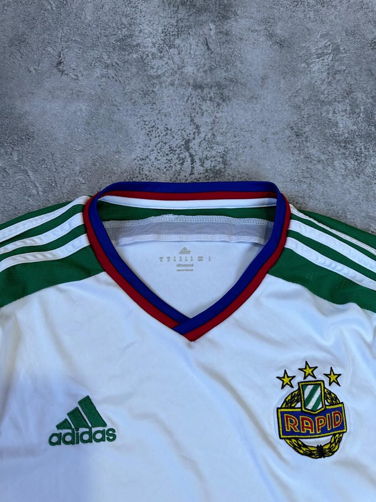Adidas RAPID VIENNA 2014 2015 HOME LONG SLEEVE SHIRT Size M Size US M / EU 48-50 / 2 - 4 Thumbnail