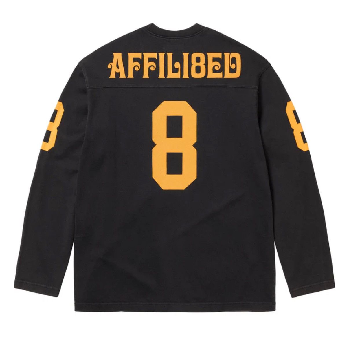 Supreme Supreme Affiliated L/S Football Top size XL Black | Grailed 