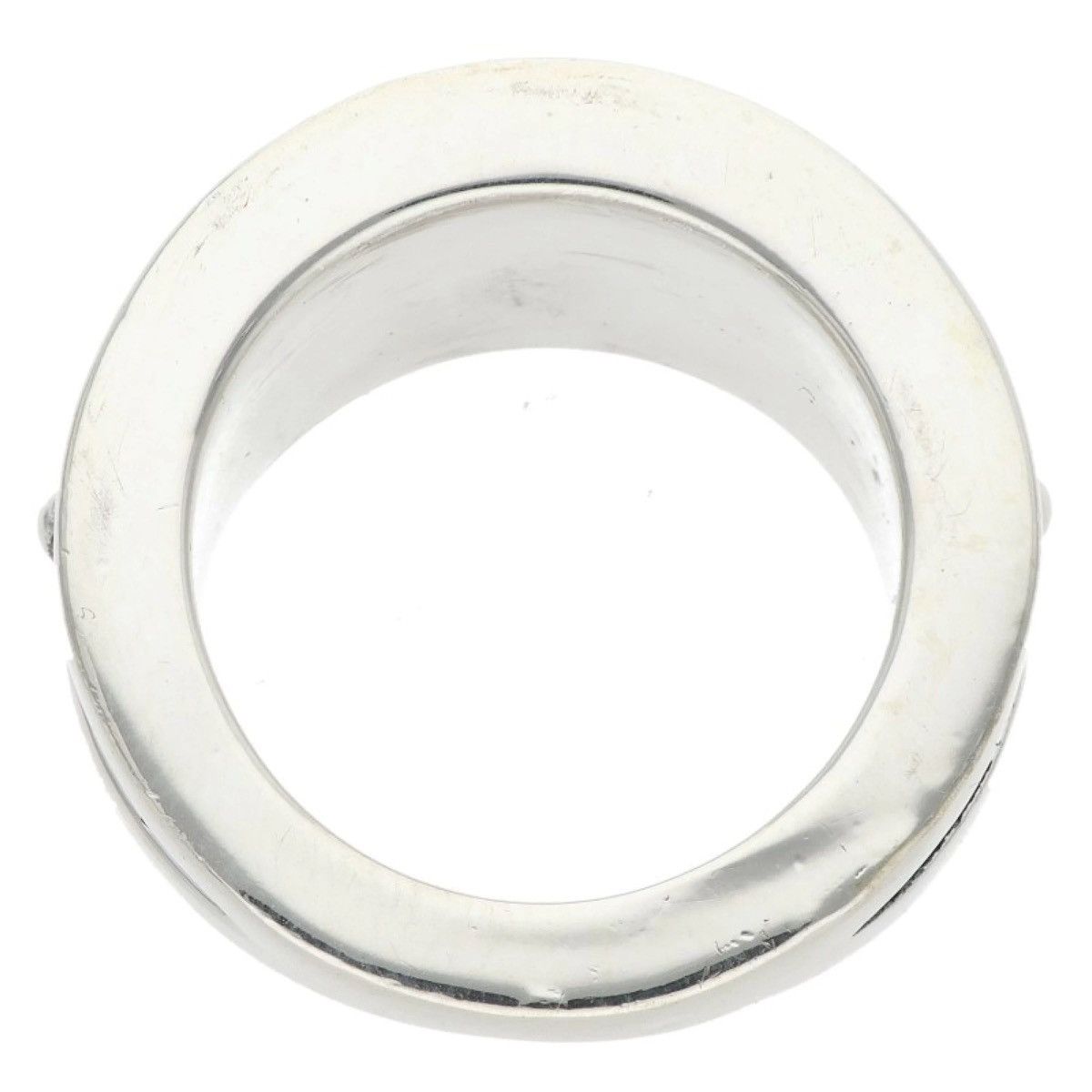 Chrome Hearts US 8 chrome hearts Cross Narrow Band Ring 16 Size ONE SIZE - 5 Thumbnail