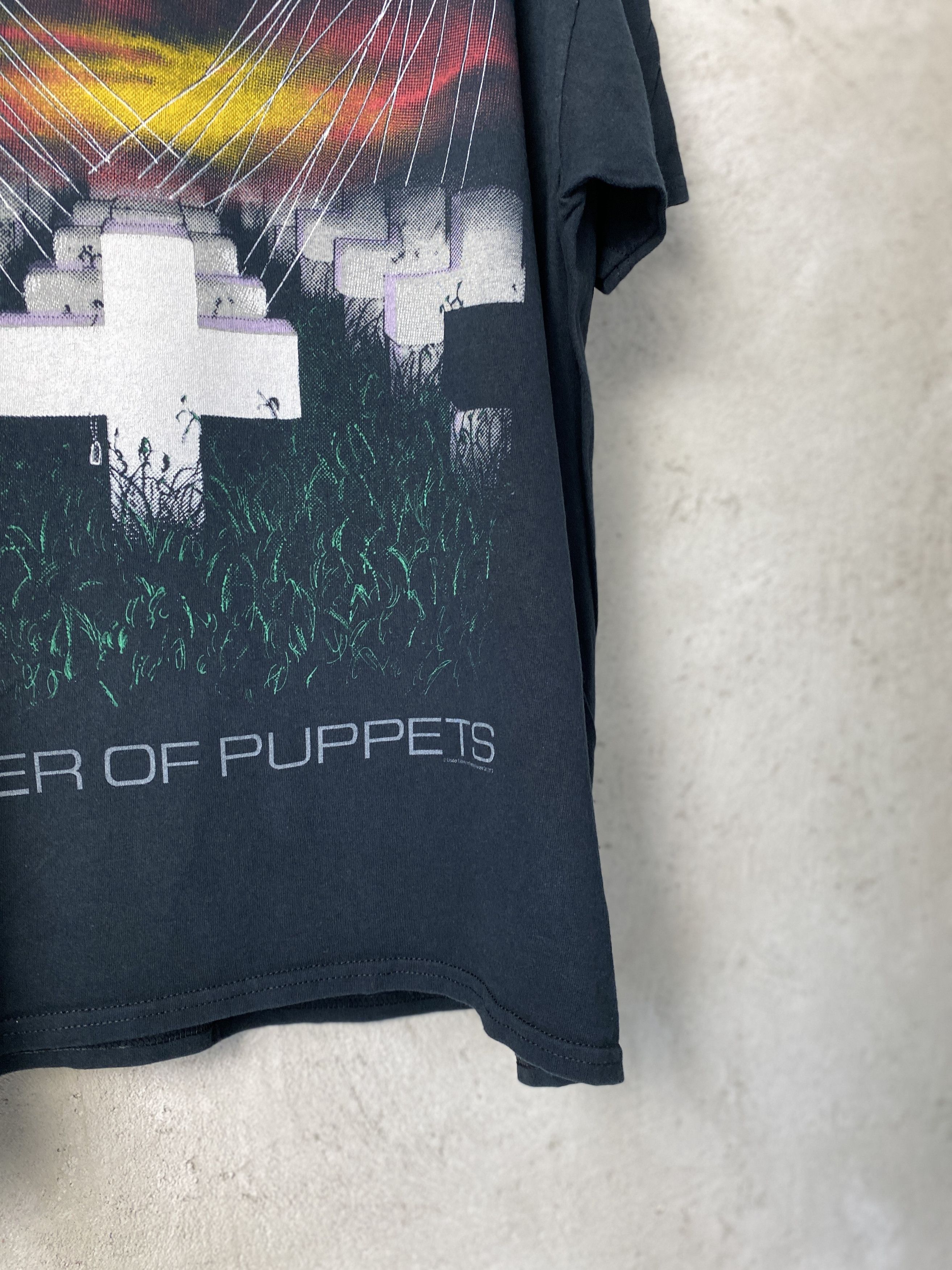 Band Tees × Metallica × Vintage Metallica 2013 Master of Puppets printed t-shirt tee Size US XL / EU 56 / 4 - 5 Thumbnail
