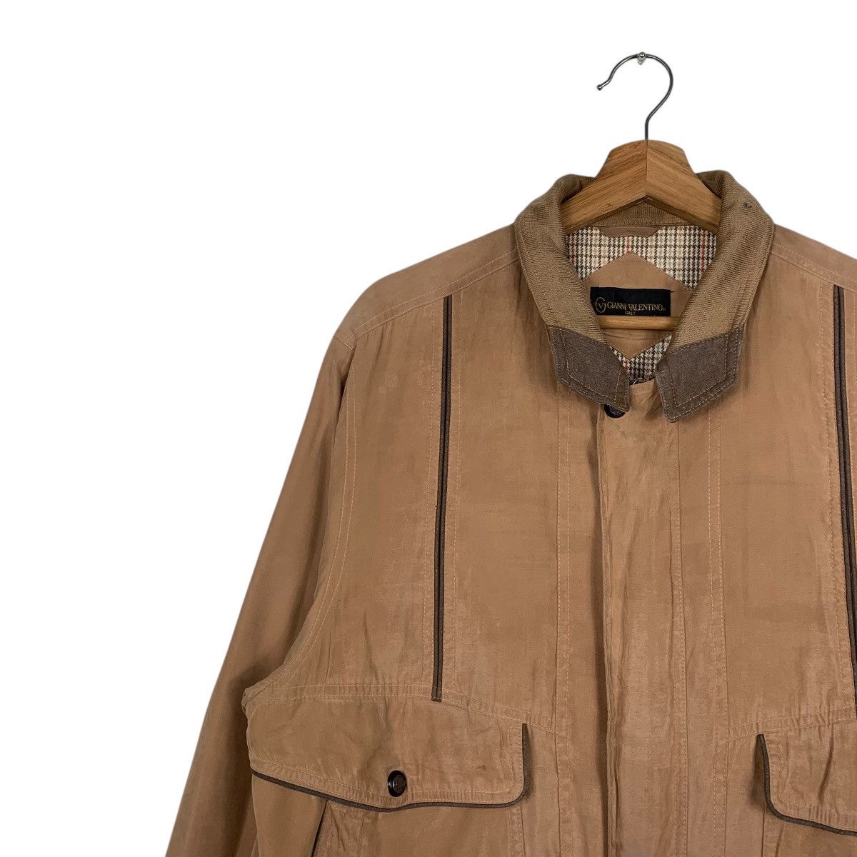 Japanese Brand Japanese Brand Gianni Valentino Bomber Jacket Size US L / EU 52-54 / 3 - 6 Thumbnail