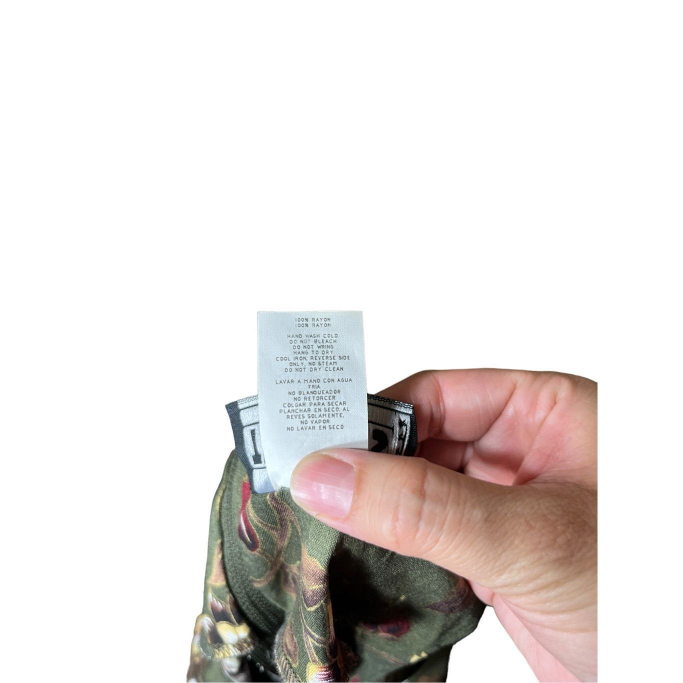 Other Vintage Tickets 90s Green Floral Print Wrap Dress Size 5/6 Size M / US 6-8 / IT 42-44 - 10 Thumbnail