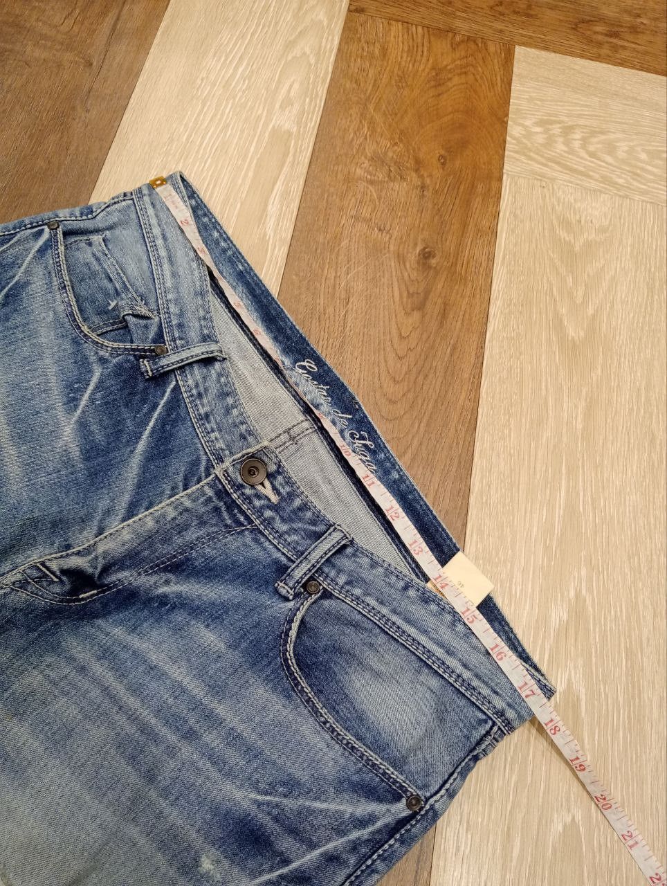 GOSTAR DE FUGA GOSTAR DE FUGA JAPAN STRETCH DISTRESSED JEANS Size US 35 - 11 Thumbnail
