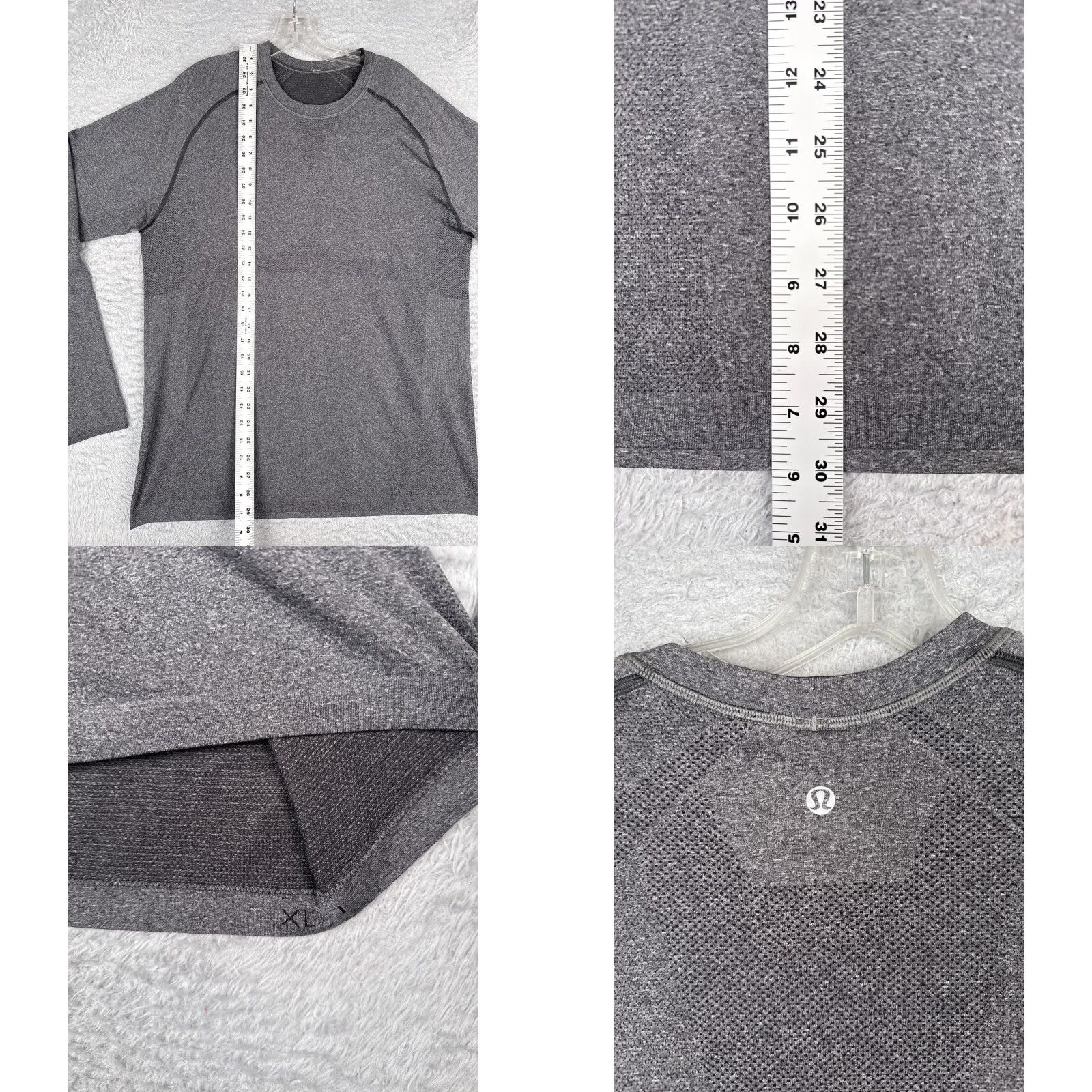 Lululemon Lululemon Metal Vent Tech Shirt Men XL Gray Long Sleeve Crew Neck Performance Athletic Training Running Yoga Baseball? Size US XL / EU 56 / 4 - 8 Thumbnail