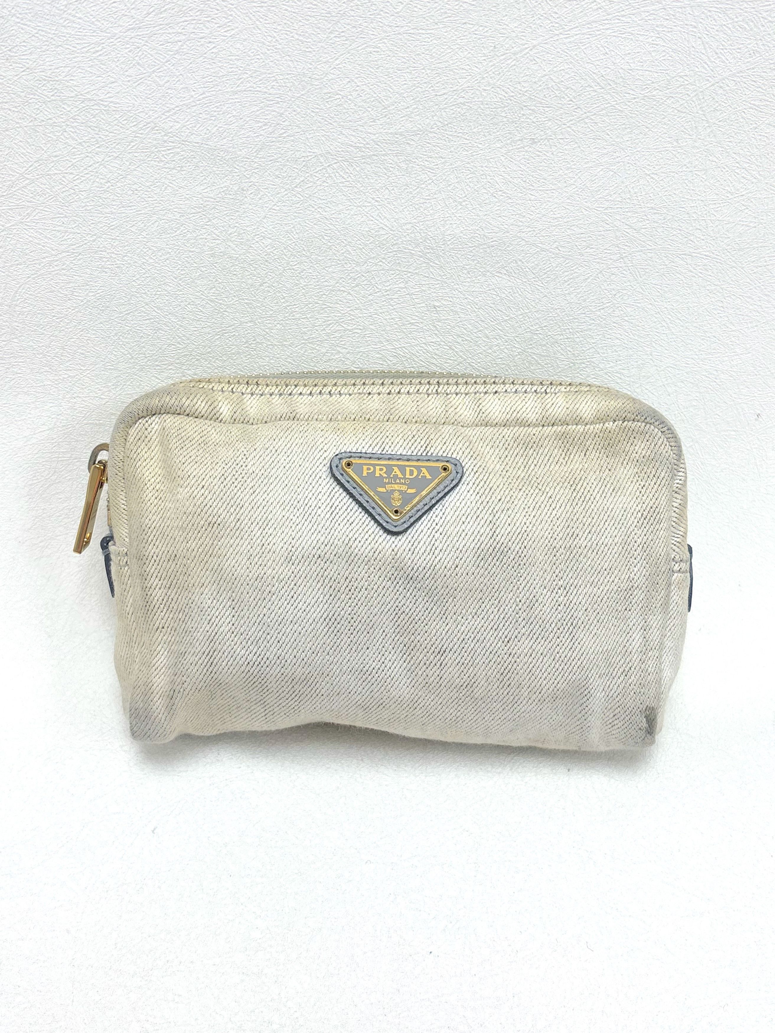 Prada Pochette en Denim Size ONE SIZE - 1 Thumbnail