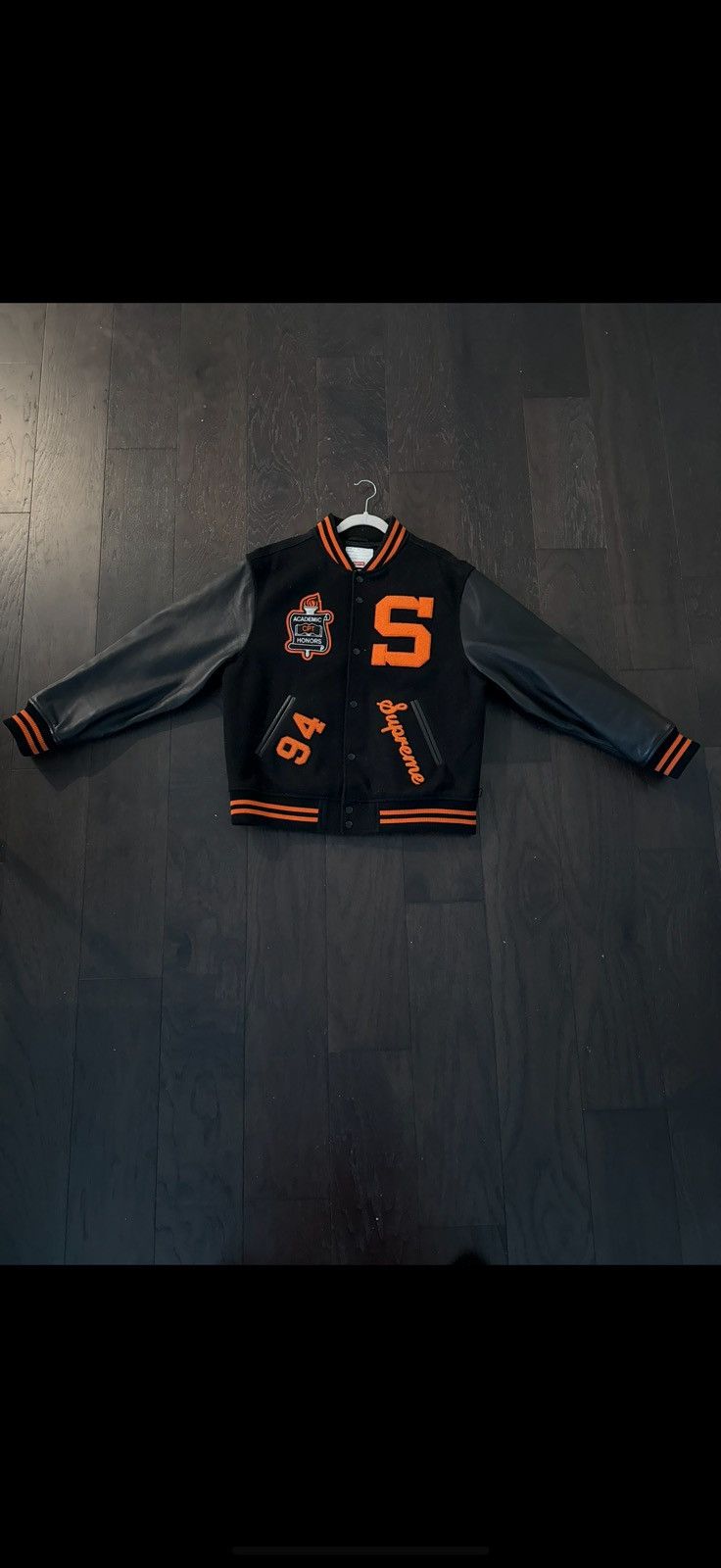 Supreme Supreme Team Varsity Jacket Size US L / EU 52-54 / 3 - 3 Thumbnail