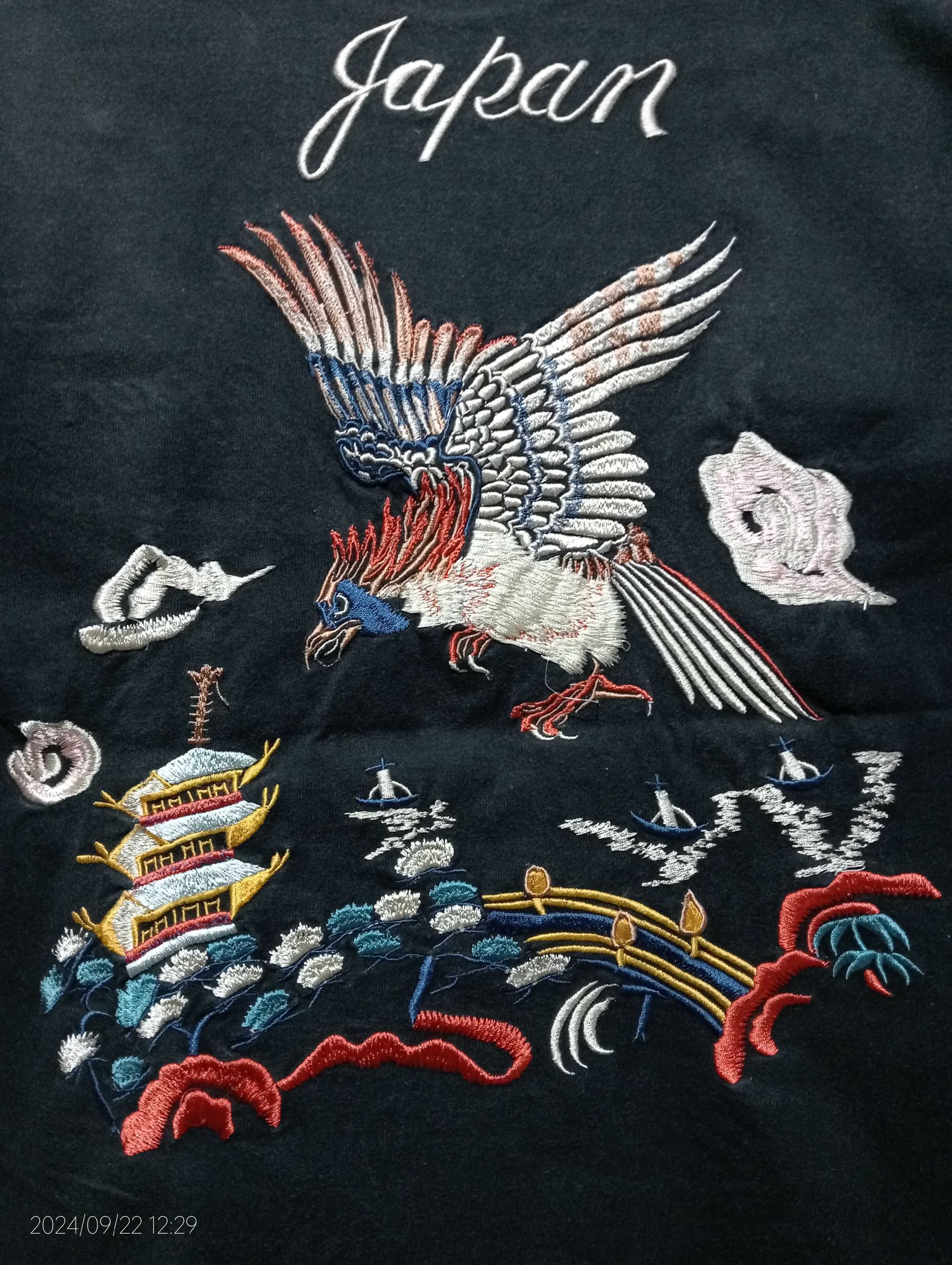 Toyo Enterprises Vintage Toyo Enterprise Sukajan Embroidery Tshirt Very Rare Size US M / EU 48-50 / 2 - 4 Thumbnail
