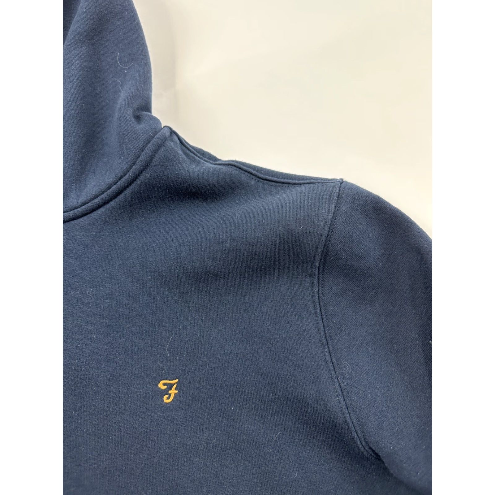 Farah Farah Hoodie Sweatshirt Mens 2XL Full Zip Blue Hooded Size US XXL / EU 58 / 5 - 5 Thumbnail