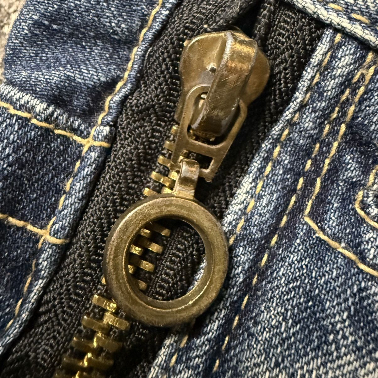 Affliction 🔥🇯🇵 Japanese Y2k PPFM Style Heritage Stone Side Zippee Denim Size US 34 / EU 50 - 14 Thumbnail