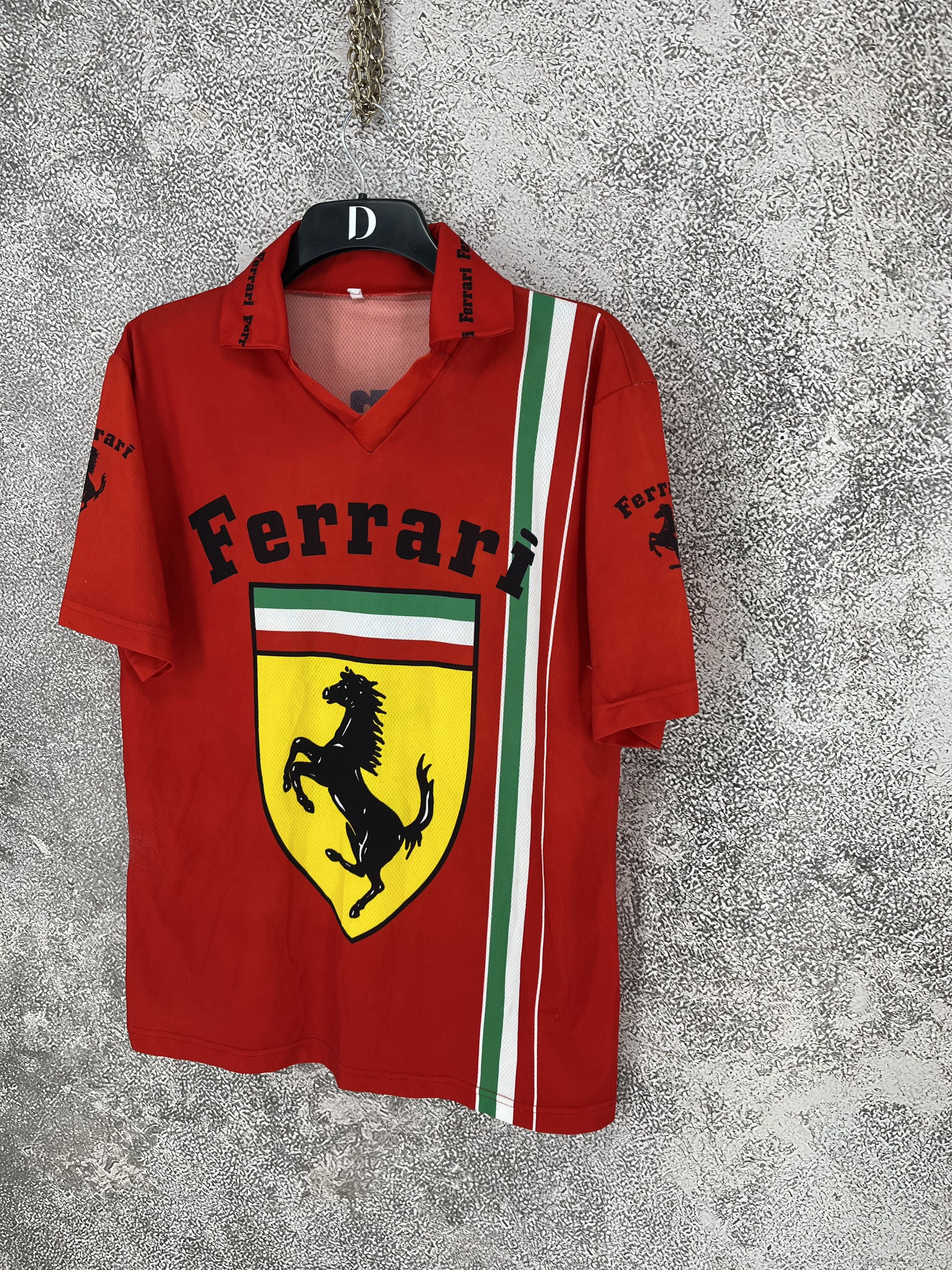 Ferrari Vintage Ferrari F1 Racing jersey t-shirt Size-XL Size US XL / EU 56 / 4 - 3 Thumbnail