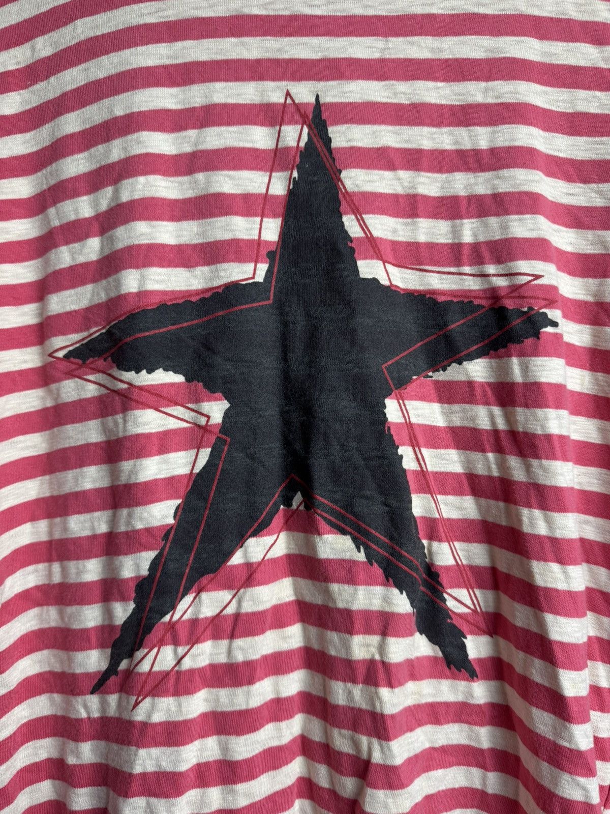 20471120 Stripe Japanese Stars Long Sleeve Size US M / EU 48-50 / 2 - 4 Thumbnail
