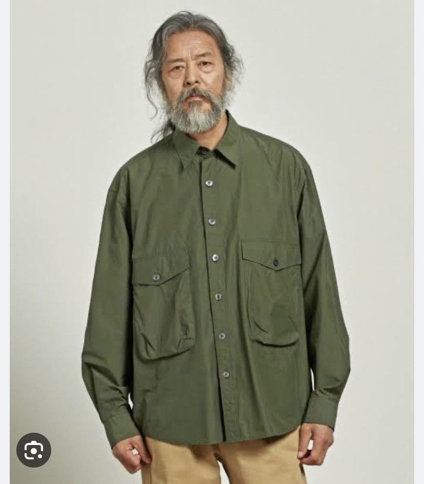 FrizmWORKS Frizmworks nylon fatigue shirt jacket Size US XL / EU 56 / 4 - 7 Thumbnail