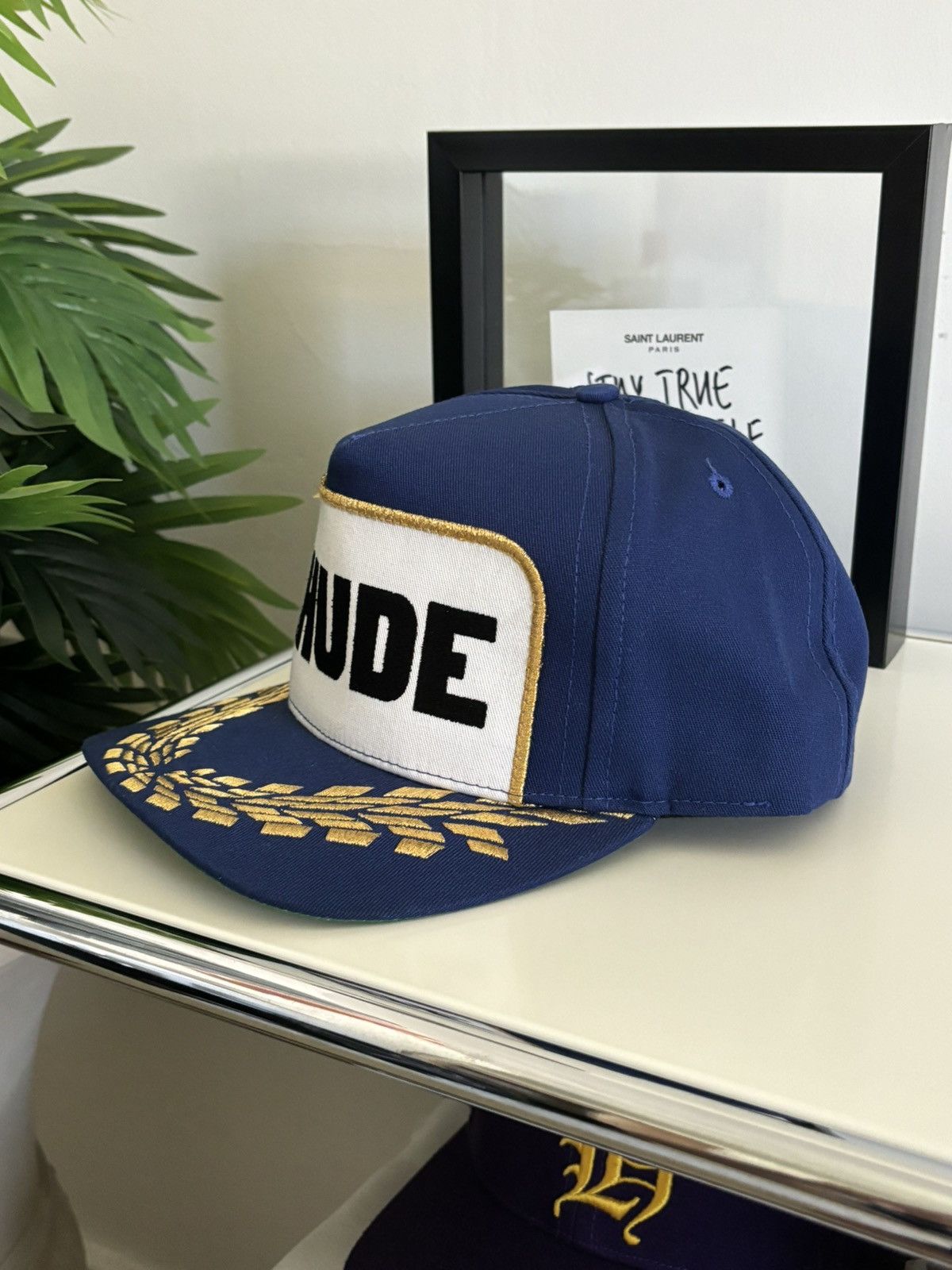 Rhude RHUDE “ RACING F1 PODIUM” HAT Size ONE SIZE - 8 Thumbnail