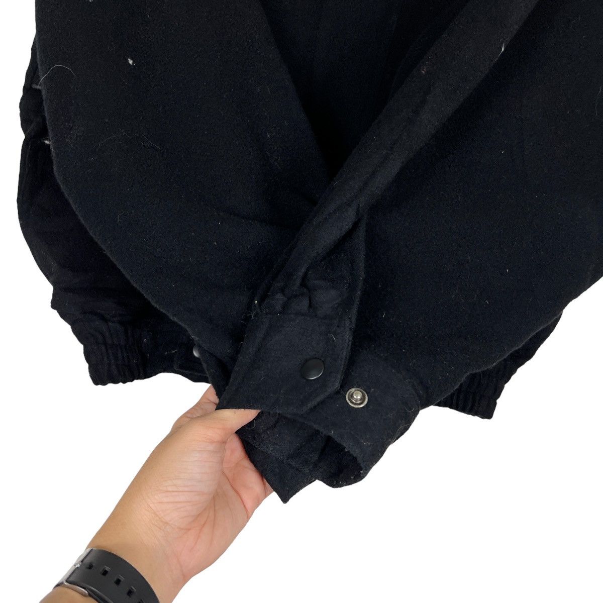 Issey Miyake 🔥 Vintage Silverridge Wool Police Bomber Jacket Size US M / EU 48-50 / 2 - 14 Thumbnail