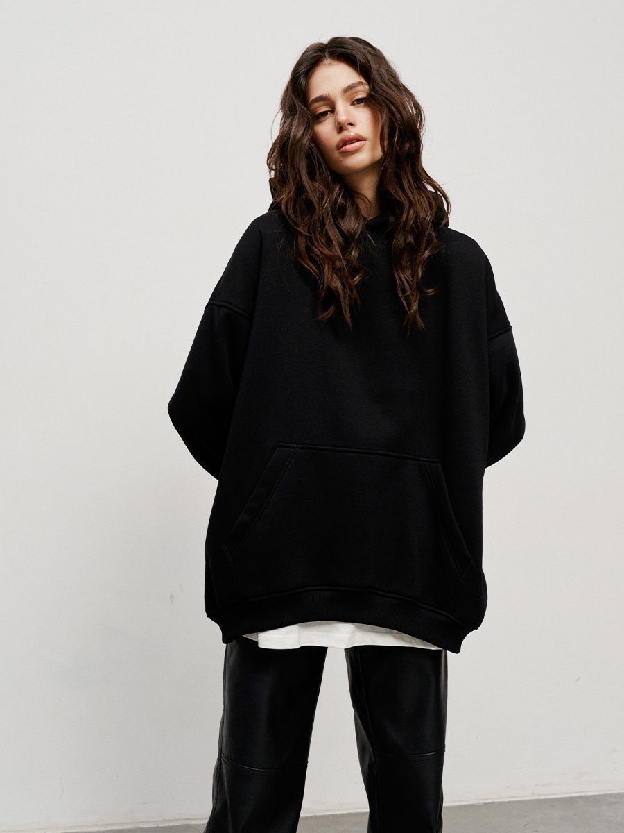 Other Warm fleece hooded sweatshirt Size L / US 10 / IT 46 - 2 Thumbnail