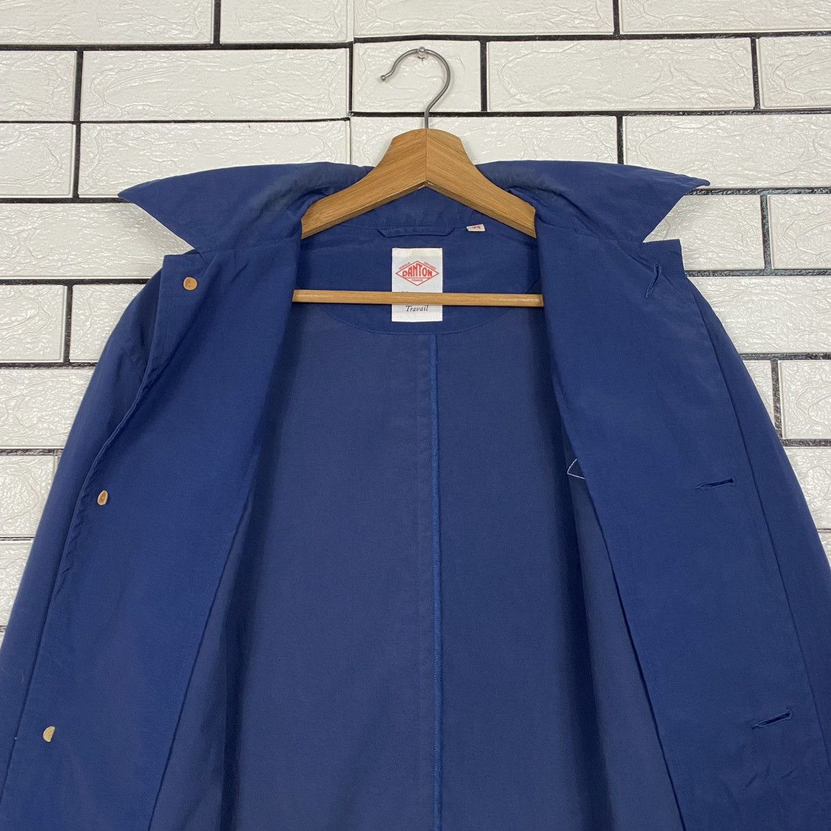 Danton 🔥VINTAGE LONG JACKET DUCK CANVAS DANTON VETEMENT DE TRAVAIL Size US M / EU 48-50 / 2 - 16 Thumbnail