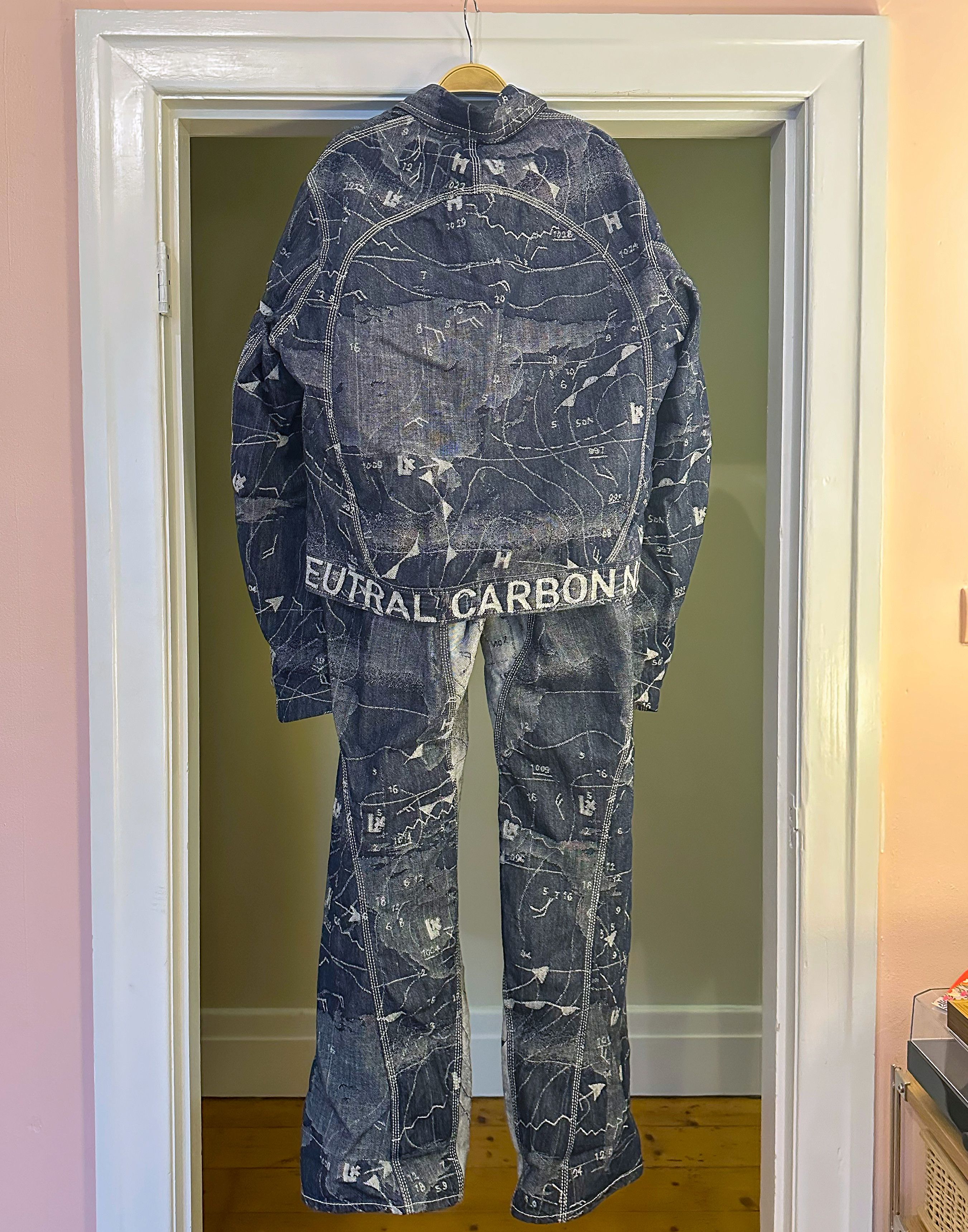 Issey Miyake SS08 A.P.O.C. Denim "CARBON NEUTRAL" set Size US 34 / EU 50 - 2 Thumbnail
