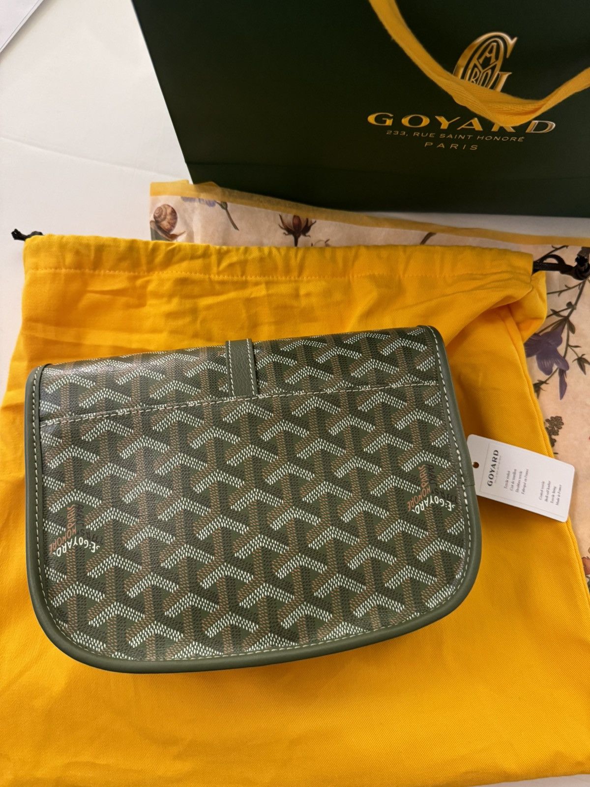 Goyard Belvedere PM Khaki/Army Green