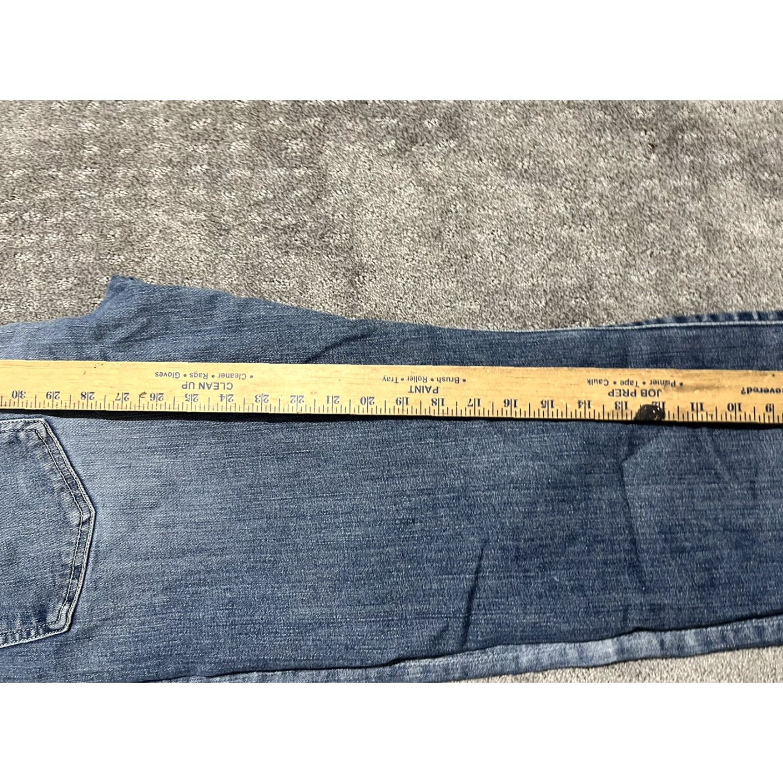 7 For All Mankind 7 FOR ALL MANKIND Jeans Mens 31 Slim Fit Ryley True Skinny Mid-Rise Dark Blue Denim Size US 31 - 8 Thumbnail
